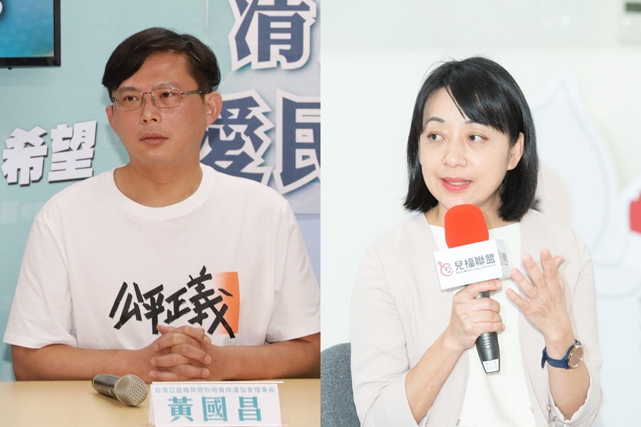 對於黃國昌（左）退出時代力量，黨主席王婉諭（右）今表示可以理解但不能認同。（本刊資料照）