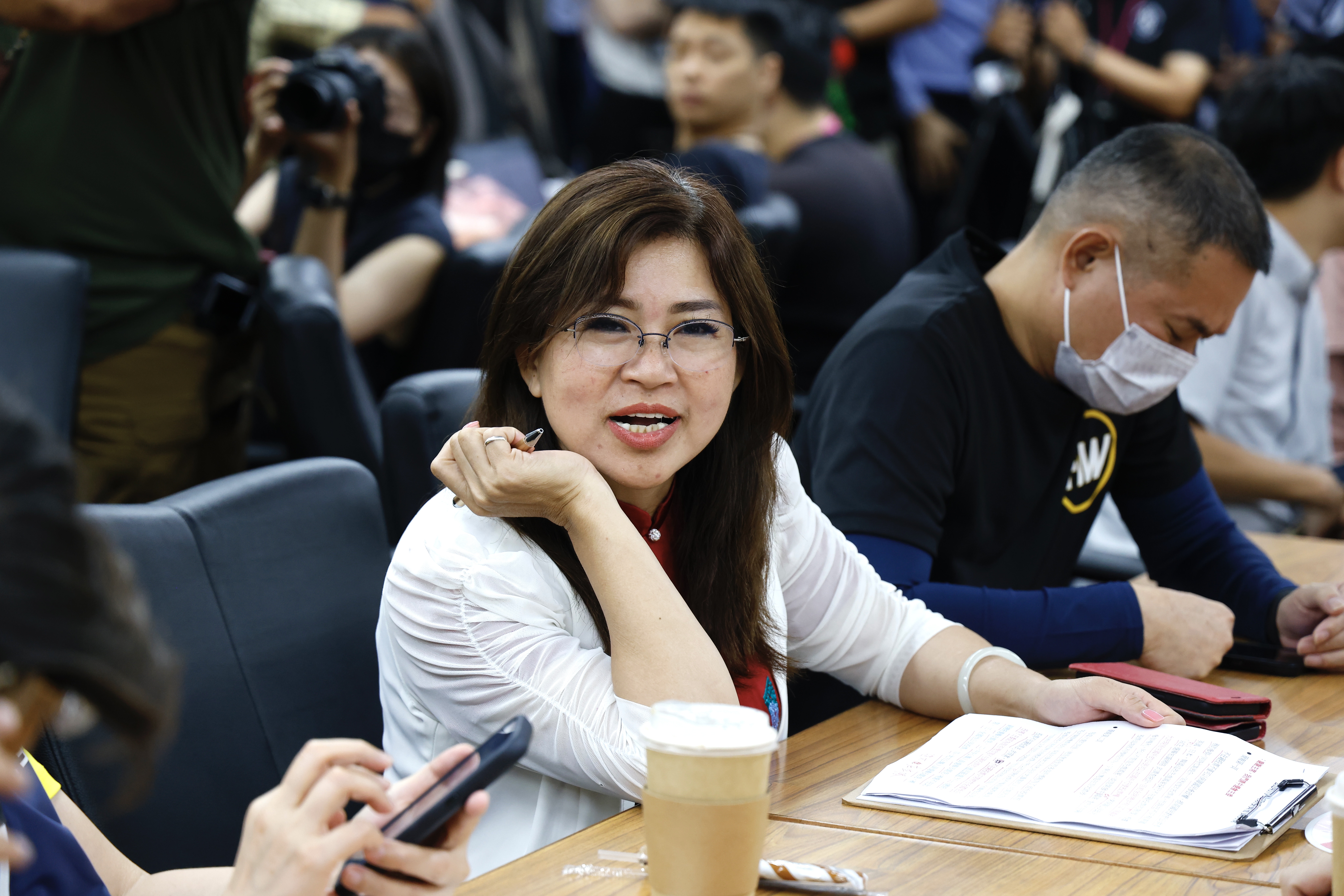 麥玉珍有意參選台中市長。（本刊資料照）