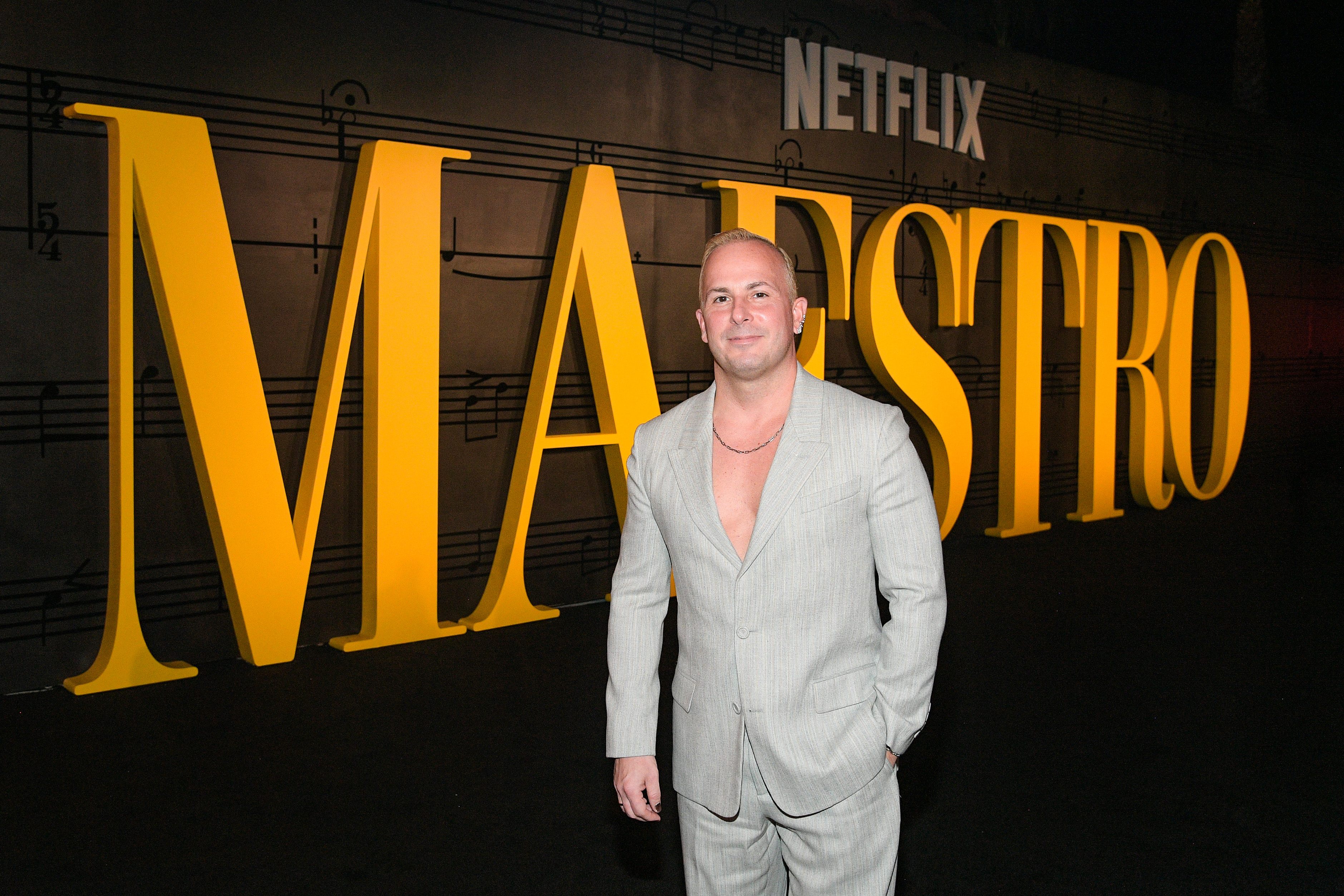 指揮家亞尼克聶澤賽金，也是本片的指揮顧問。（Netflix提供）