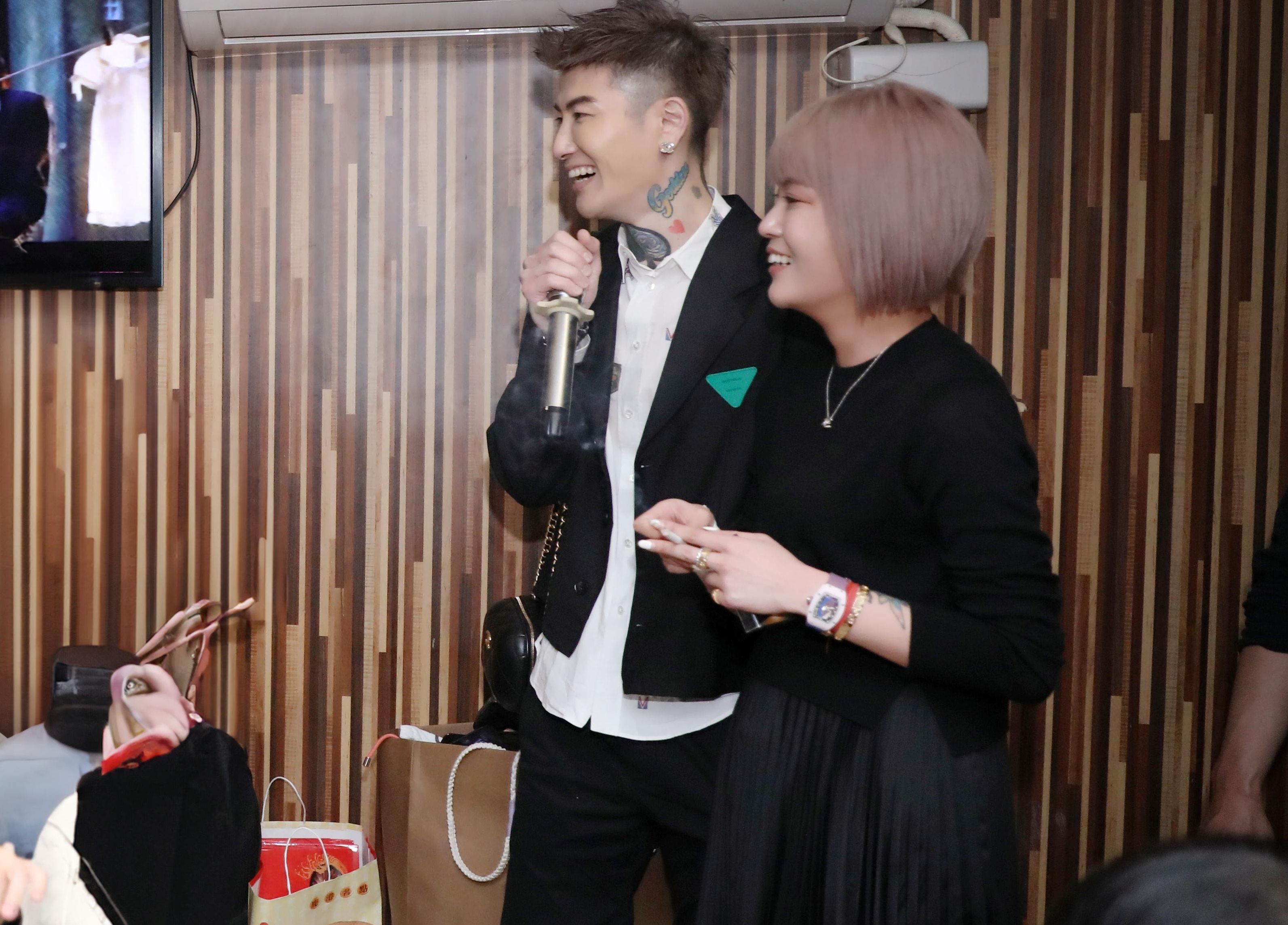 丟丟妹日前和男友當街遭人毆打。（穩達娛樂行銷提供）