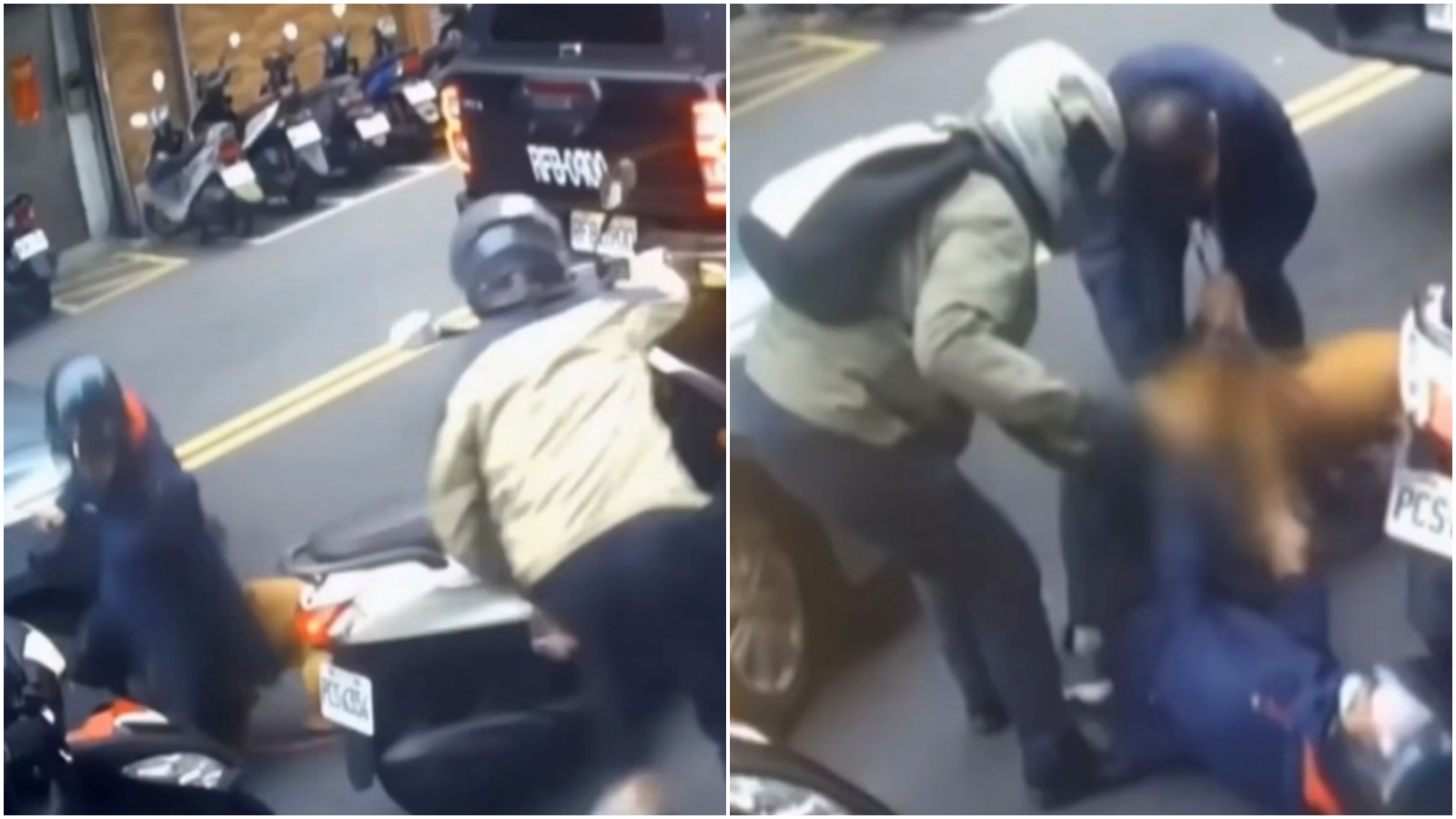 北市比特犬「Lucky」11天內2度跳出車窗咬人。（翻攝crazy.taiwan IG）