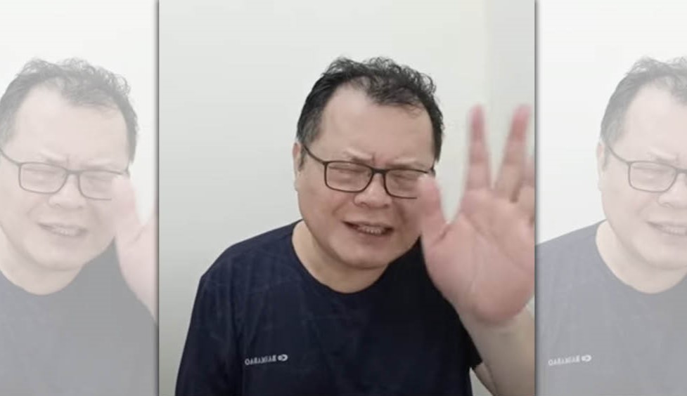 陳揮文在直播中強調，「不要再把我掛上藍營，這樣對我也對國民黨都不公平」。（翻攝自陳揮文YouTube）