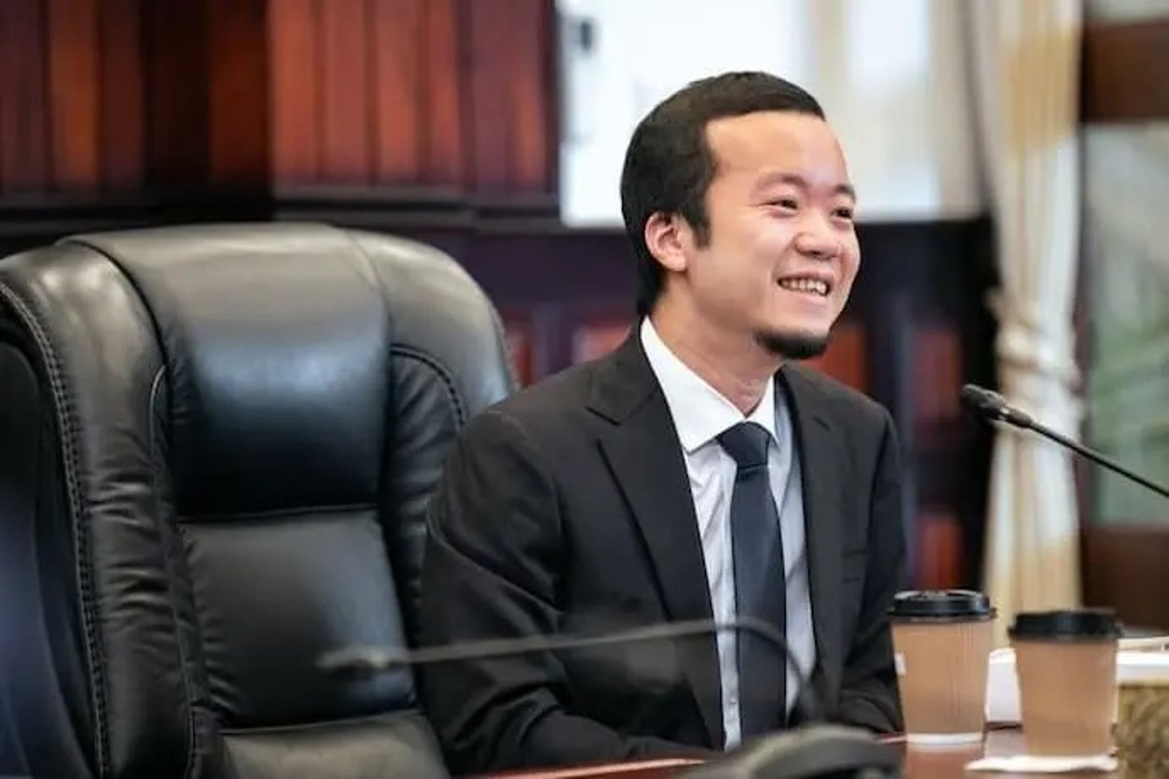 隨著集團首腦陳志倒台，柬埔寨國家銀行今迅速發布公告，宣布太子銀行正式進入清算流程。（翻攝自太子集團網站）