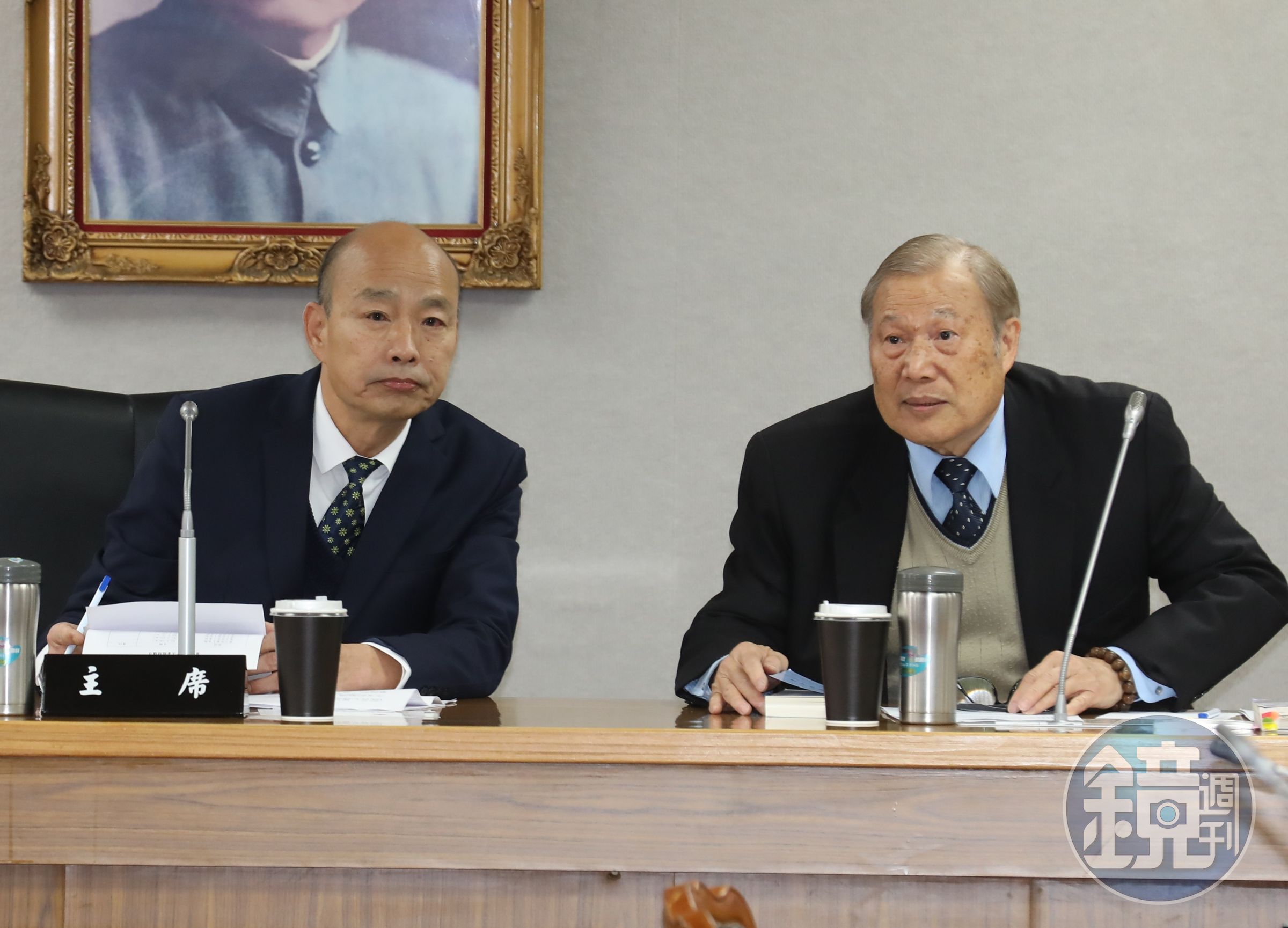 立法院長韓國瑜今日主持首場朝野協商,最後裁示20日開議。