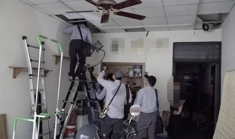 台中市查獲用戶用電異常，均遭台電追償電費並追溯刑事責任。（翻攝畫面）