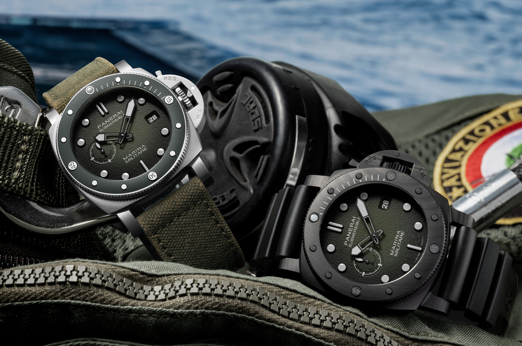 新錶2025／海空聯戰！沛納海從水中到藍天的新視野