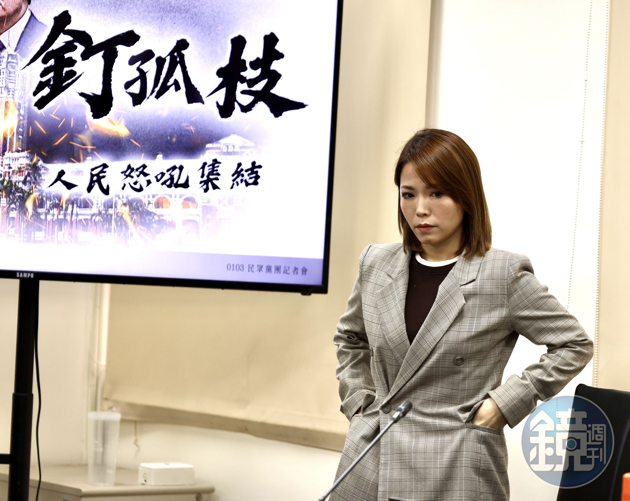 陳智菡（圖）和柯文哲的LINE對話成羈押關鍵。