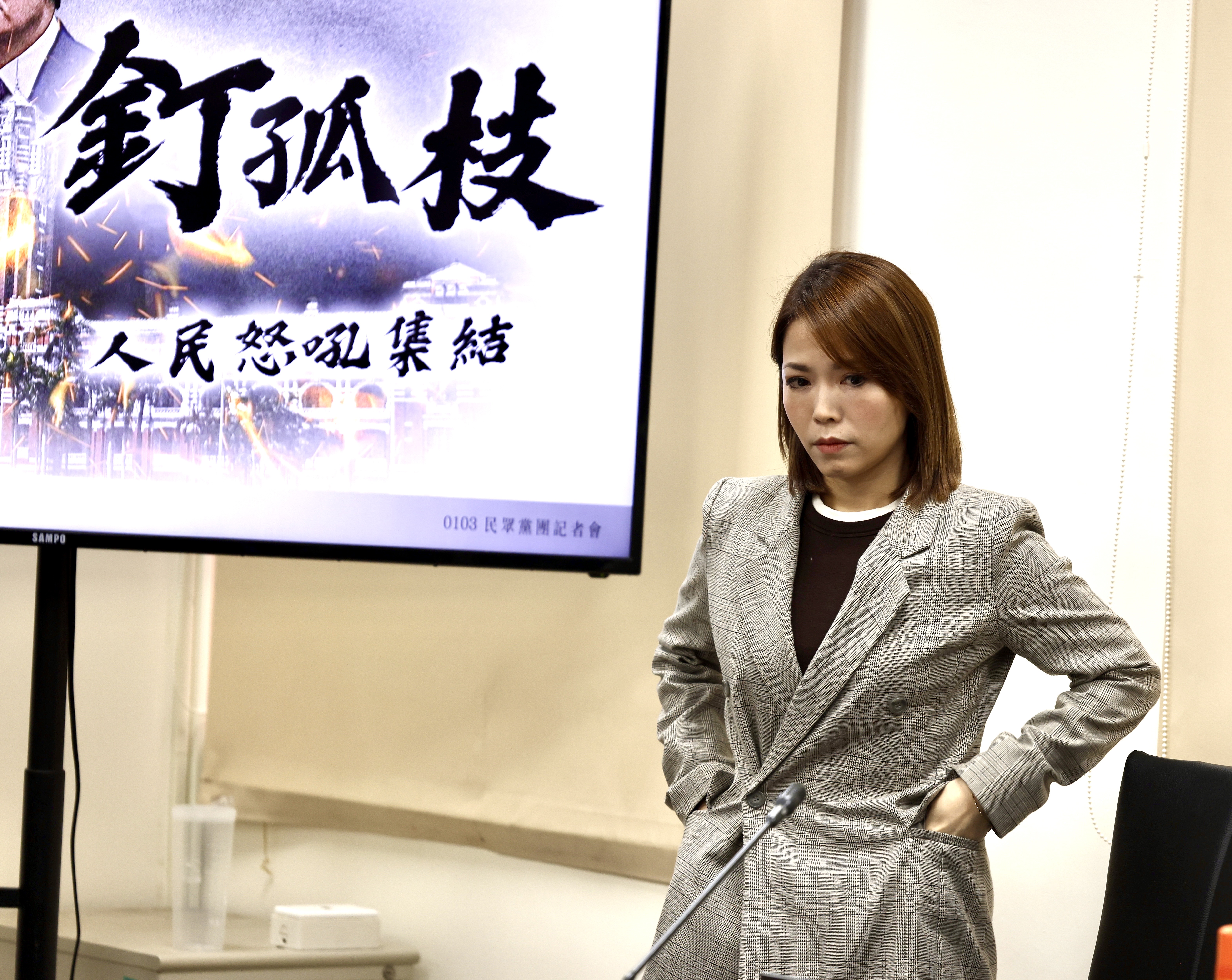 陳智菡（圖）和柯文哲的LINE對話成羈押關鍵。