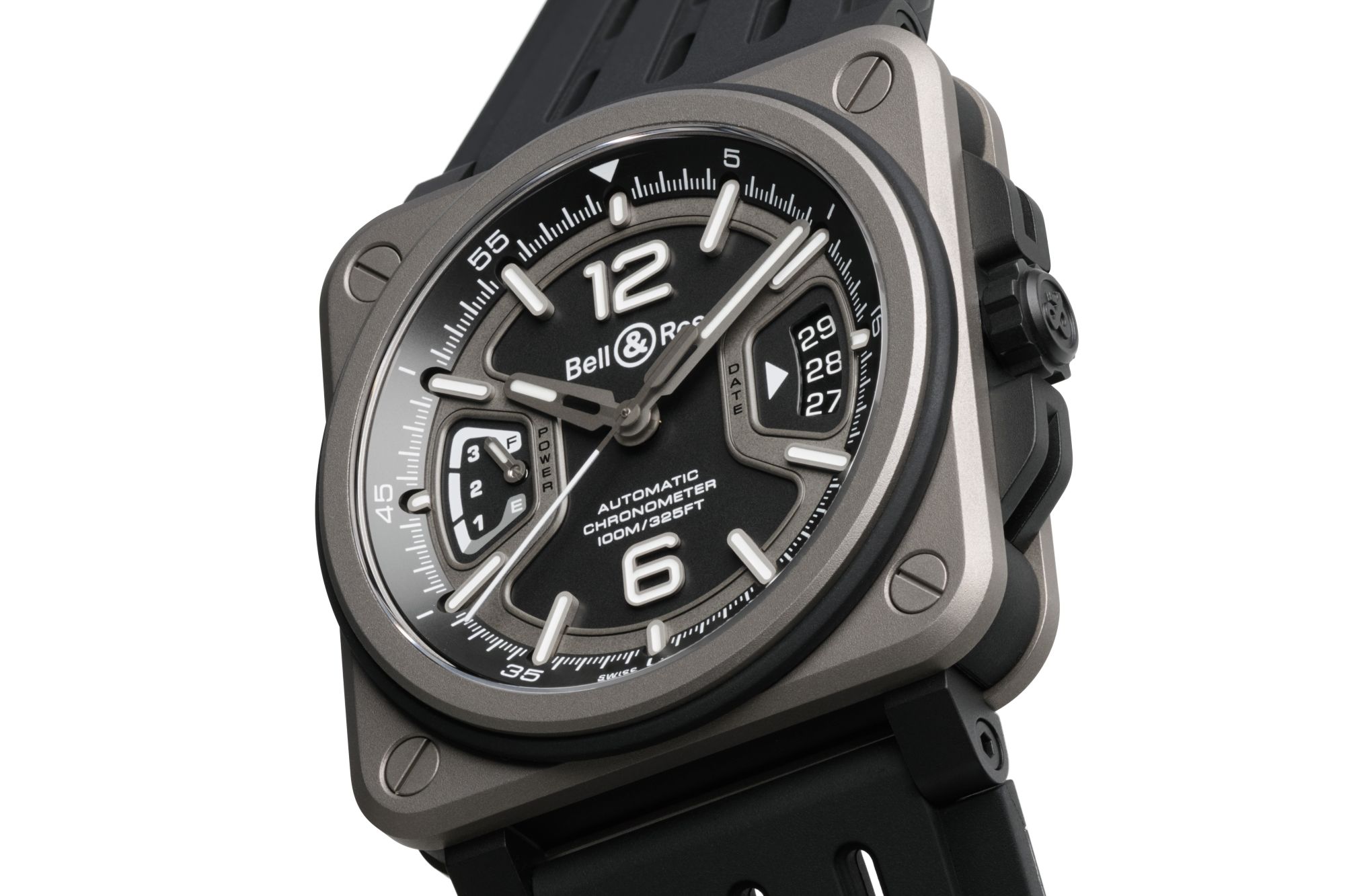 新錶2025／二十年後方圓風格再詮釋！BELL & ROSS BR-X3的有感進化