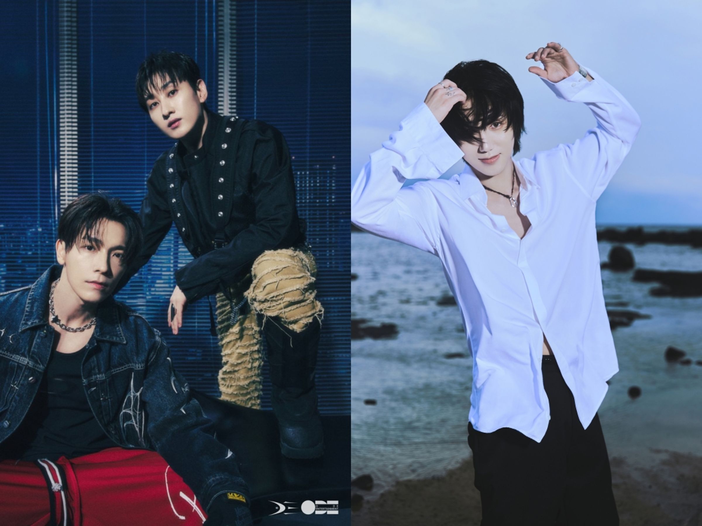 SUPER JUNIOR 藝聲SOLO演唱會加場,D&E小分隊將出席KKBOX風雲榜。(左iMe TW提供、右翻攝D&E Official X)