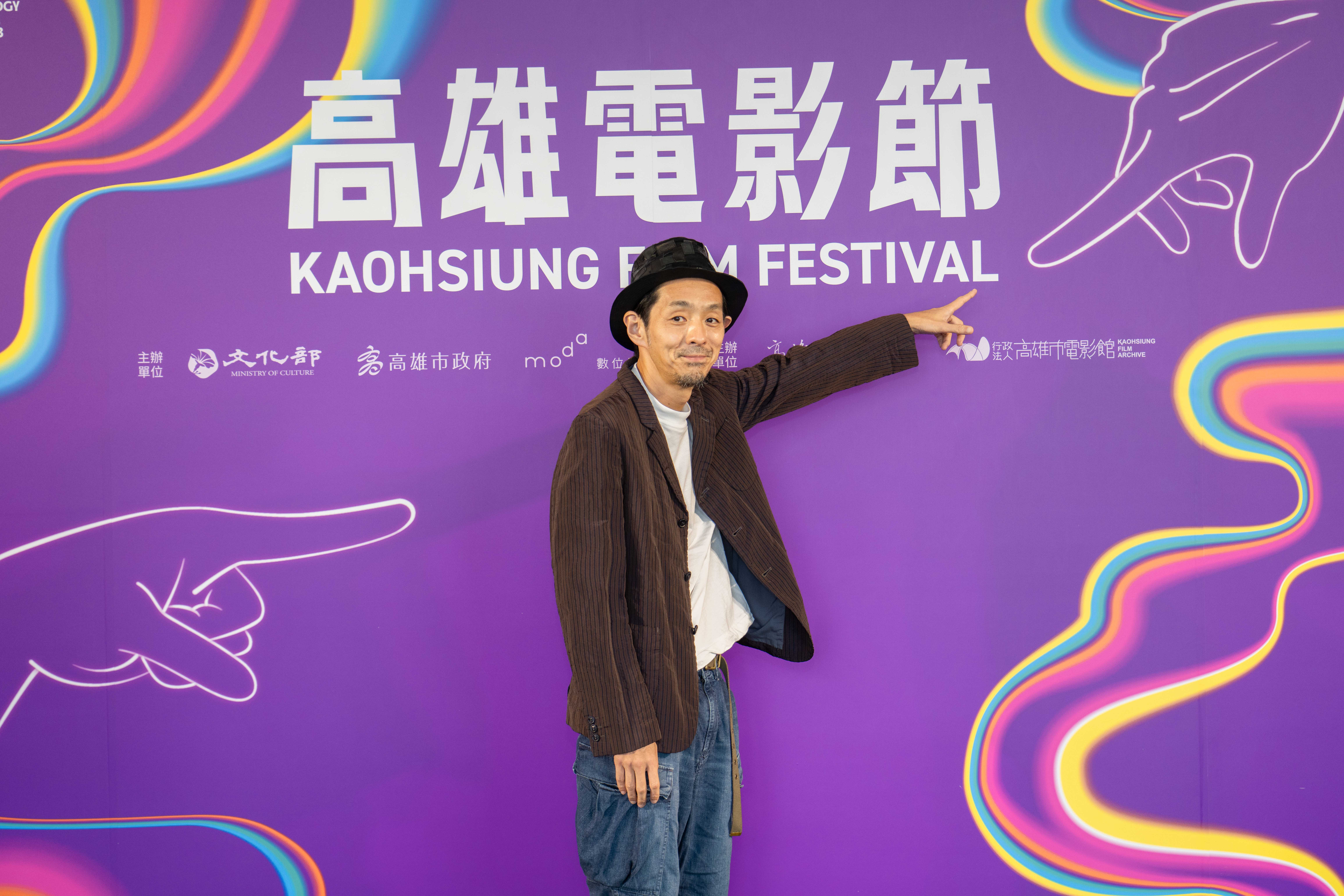 宮藤官九郎今年二度訪台,今現身高雄電影節分享創作心得。(高雄電影節提供)