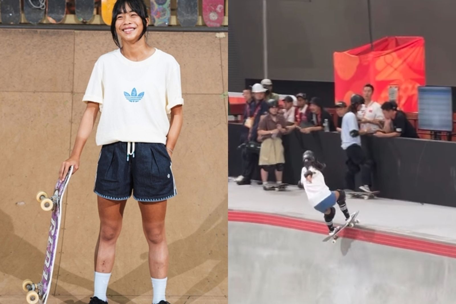 名古屋亞運/走出低潮「保留大招」! 台灣14歲滑板新星林逸凡分組第1闖決賽