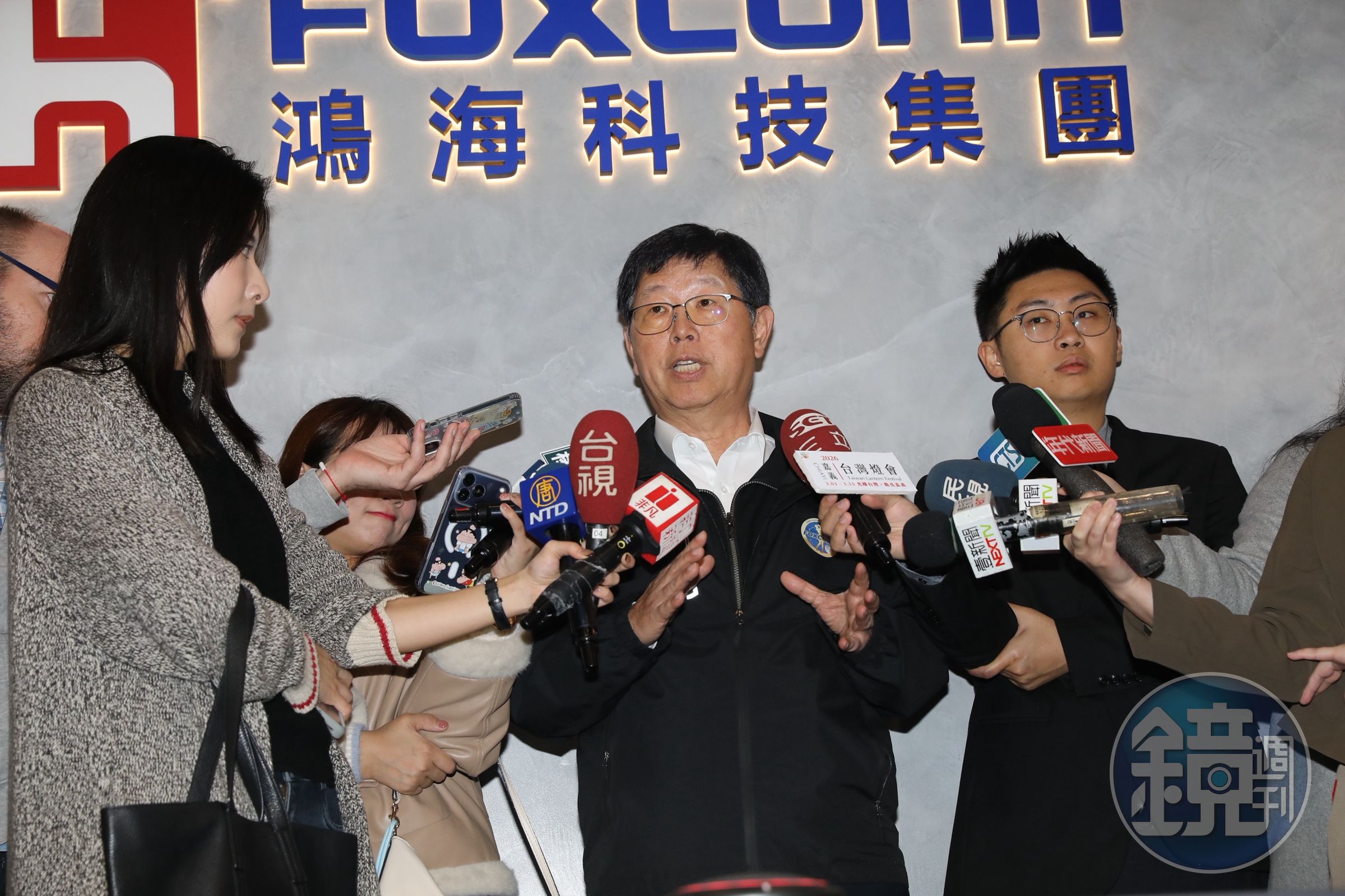 鴻海集團董事長劉揚偉為鴻海擘畫的願景與領導力獲得時代雜誌點名肯定。