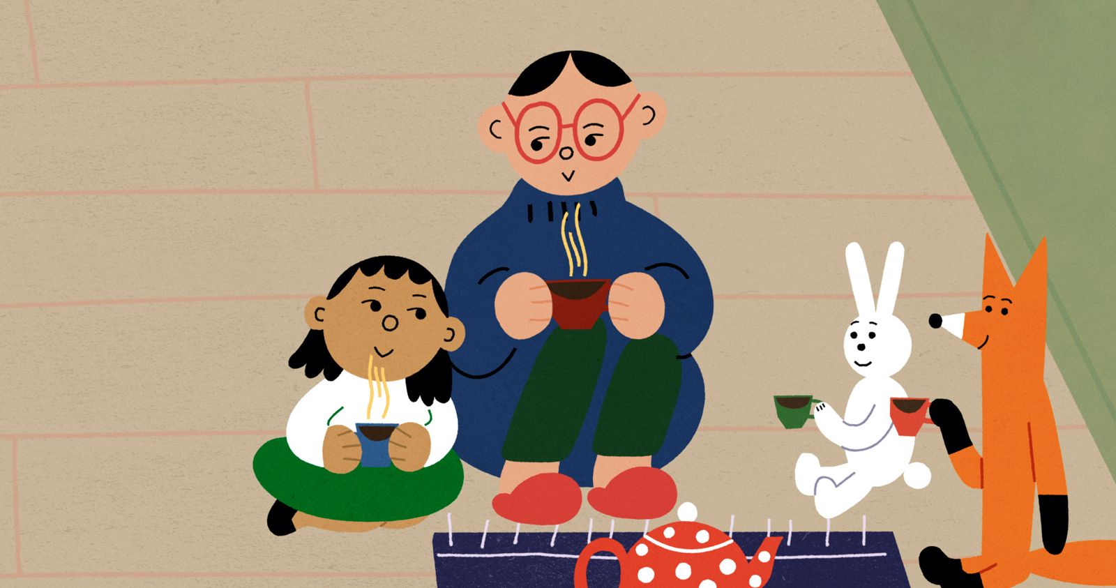 「像熱可可暖心!」 繪本風格動畫《聖誕五告讚!》頌揚人與動物的情誼