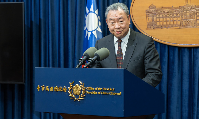 俞大㵢將接棒蕭美琴出任我駐美大使。（總統府提供）