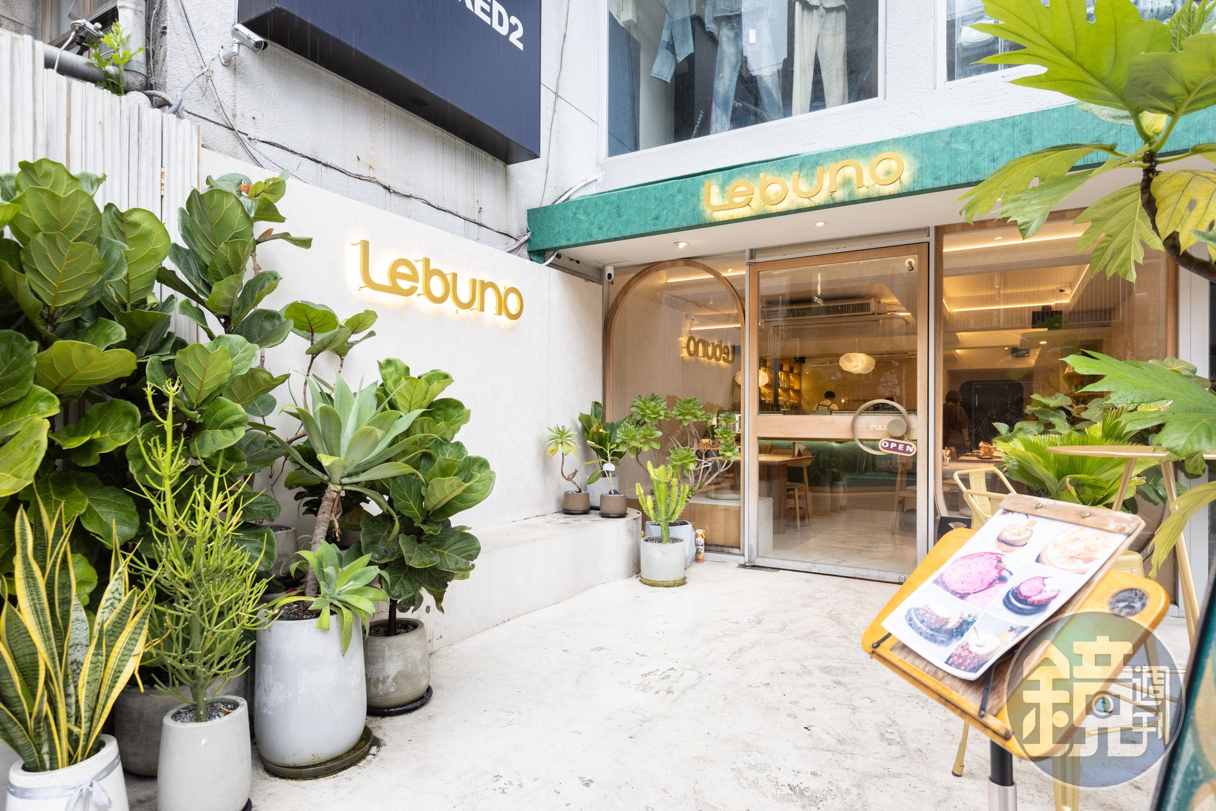 Le Bûno位在東區，很適合在夏日午後逛街後吃個冰、歇歇腳。