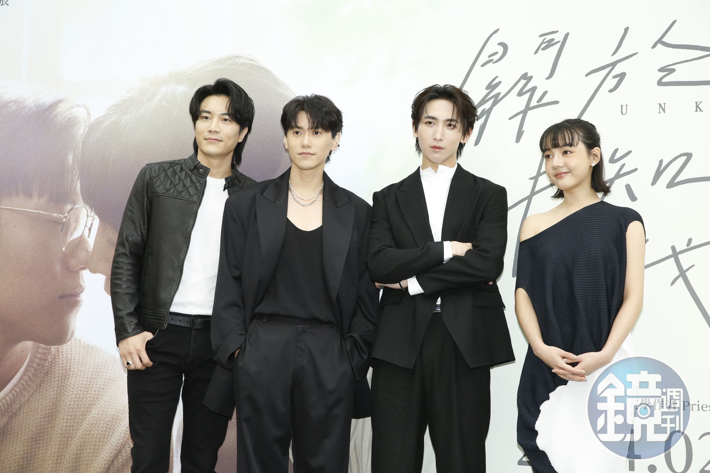 張楷奕(左起)、黃宏軒、邱宇辰、楊子儀劇中有多場精彩武打戲。