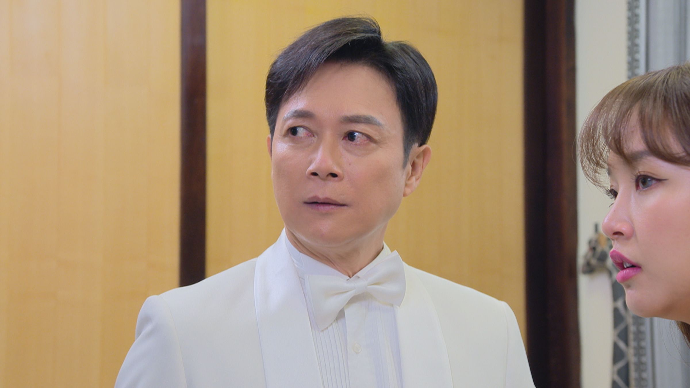 王燦傳出因呼巴掌戲被打到視網膜剝離。（王燦臉書）