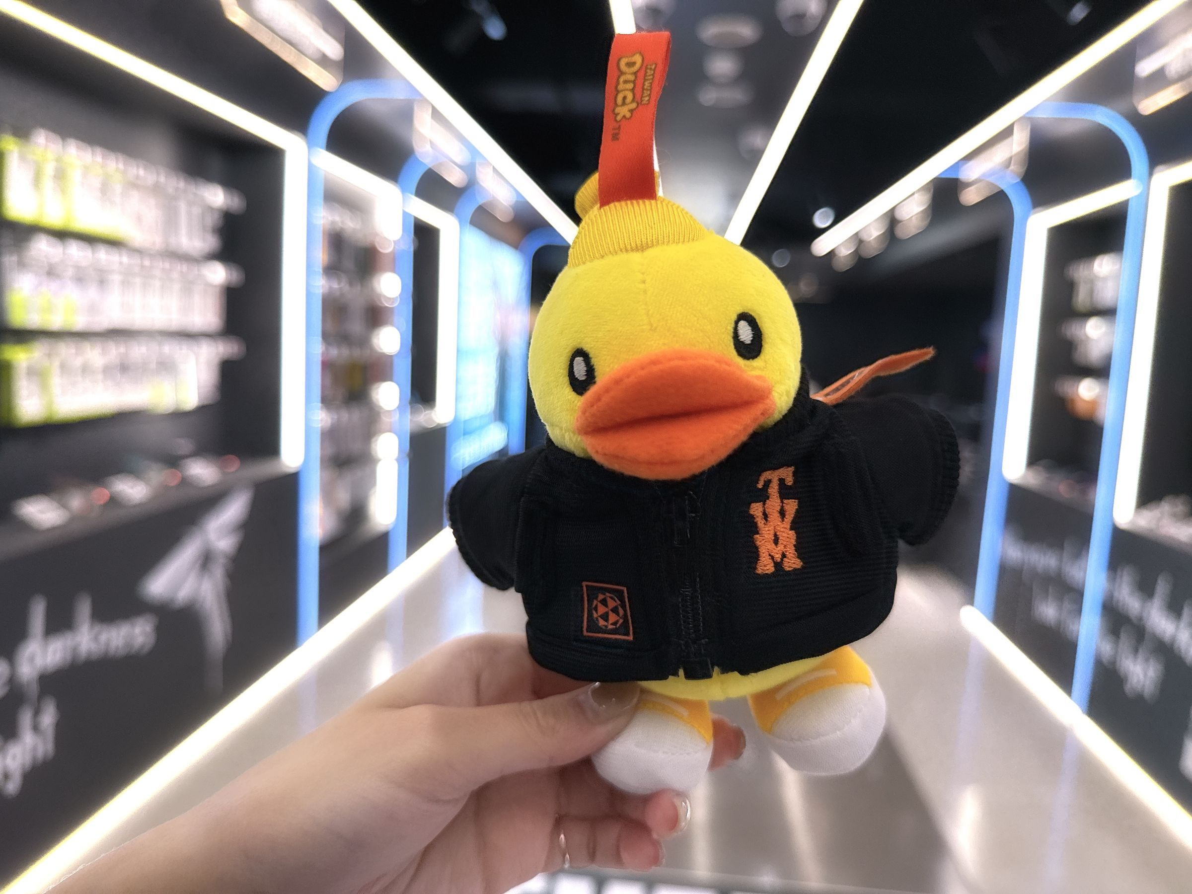 即日起至台灣大哥大申辦「好速成双／加掛」指定專案，加碼贈限量Taiwan Duck 造型絨毛吊飾，讓你帶著它到處去踩點打卡吧！