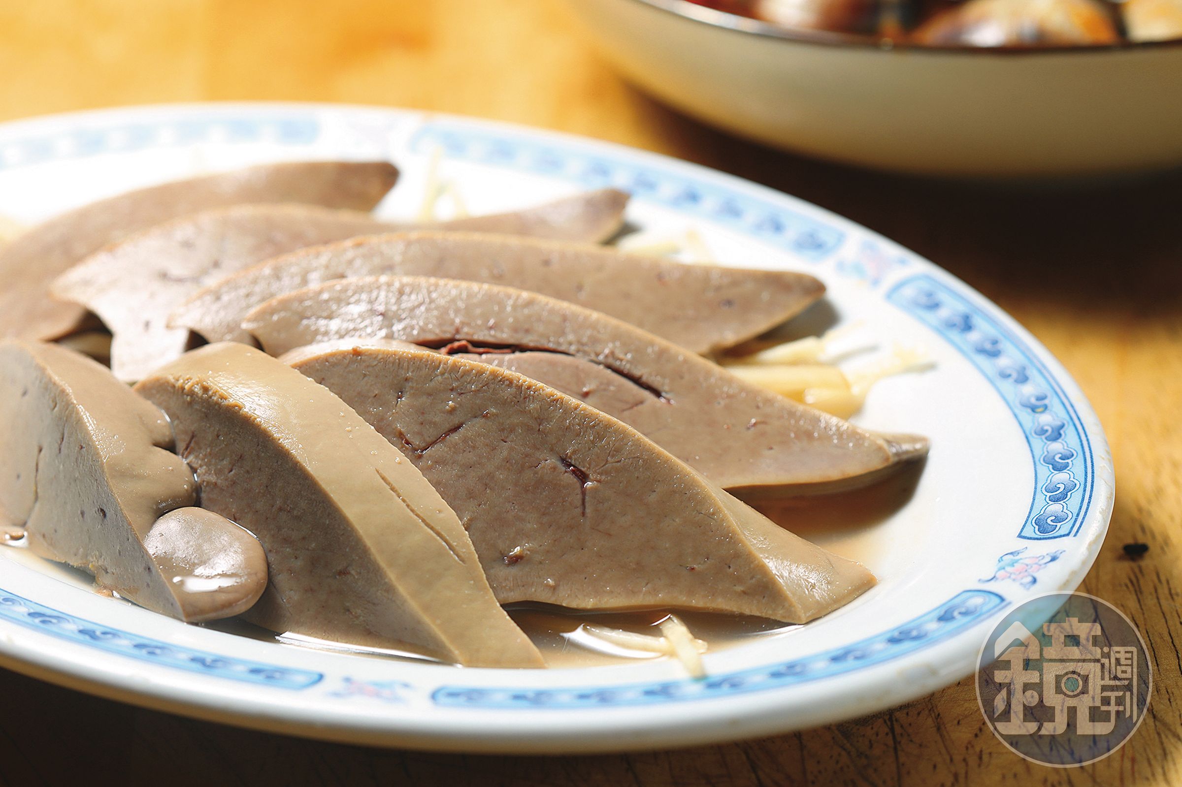 酒香濃郁的「醉鵝肝」，口感很特別。（150元／份）