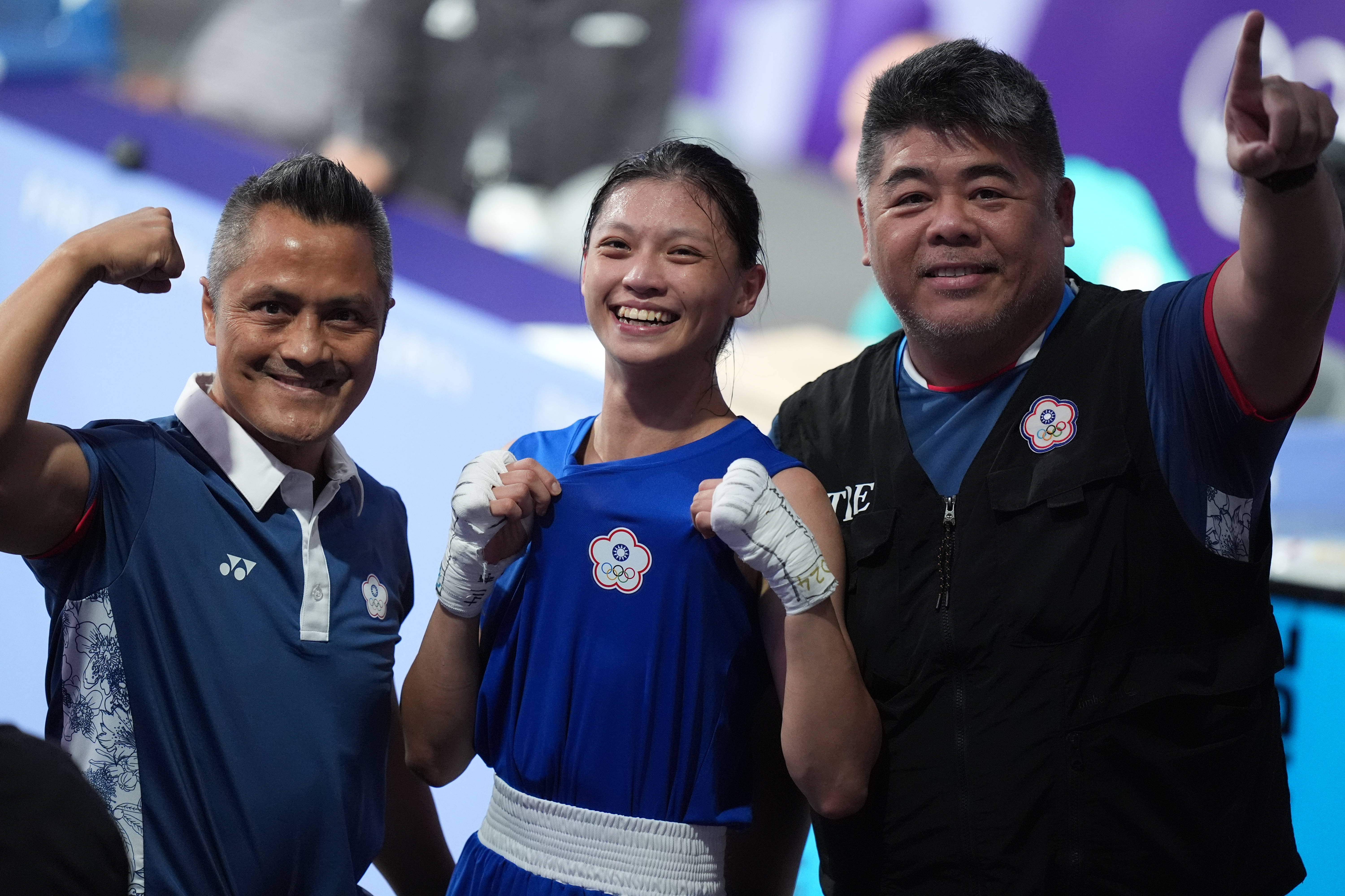 吳詩儀拳擊晉級4強，保底銅牌。（中華奧會提供）