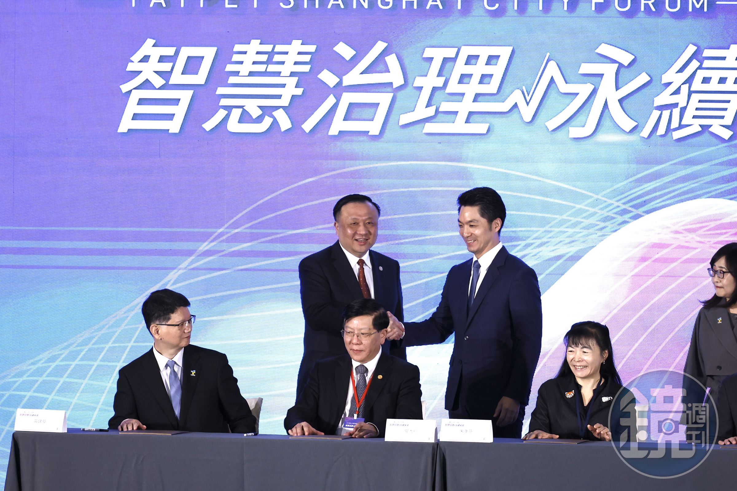 上海副市長華源昨在雙城論壇中和蔣萬安同台，並表示會推動上海居民赴台團隊遊。