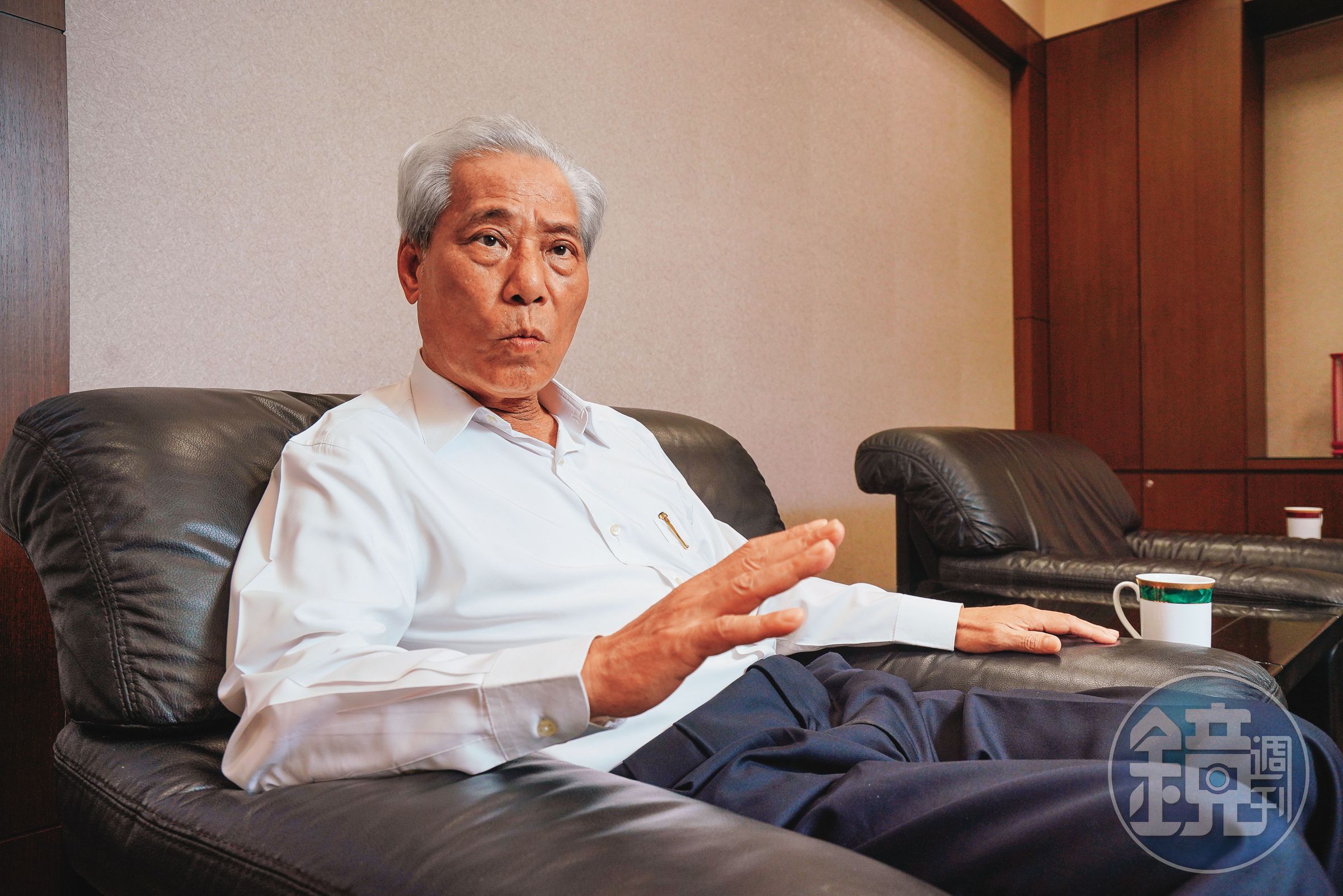三陽董事長吳清源用行動挺政府,擴大發展現代汽車國產化。