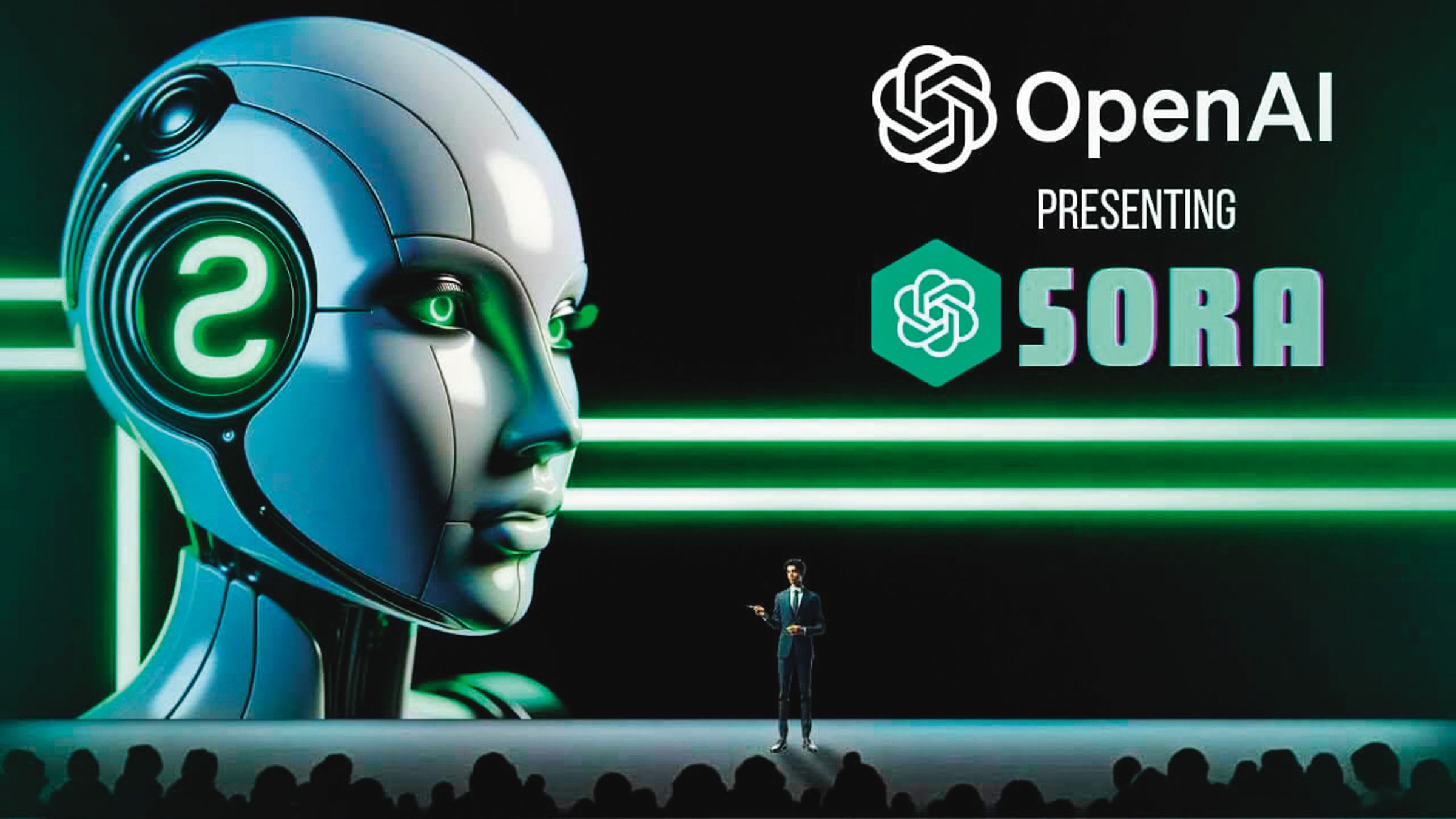 OpenAI今年2月15日發布的Sora，可以在輸入一段文字後生成短影片。（圖片來源OpenAI Sora）