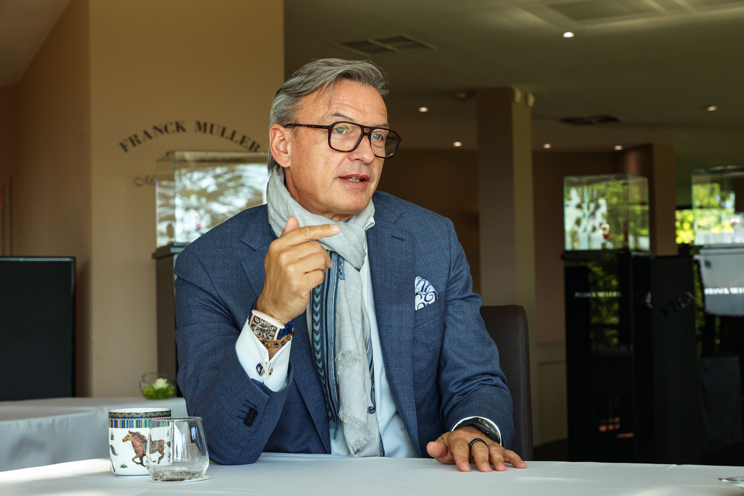 FRANCK MULLER的CEO Nicholas Rudaz透露,已經在著手Watchland的擴廠計劃。