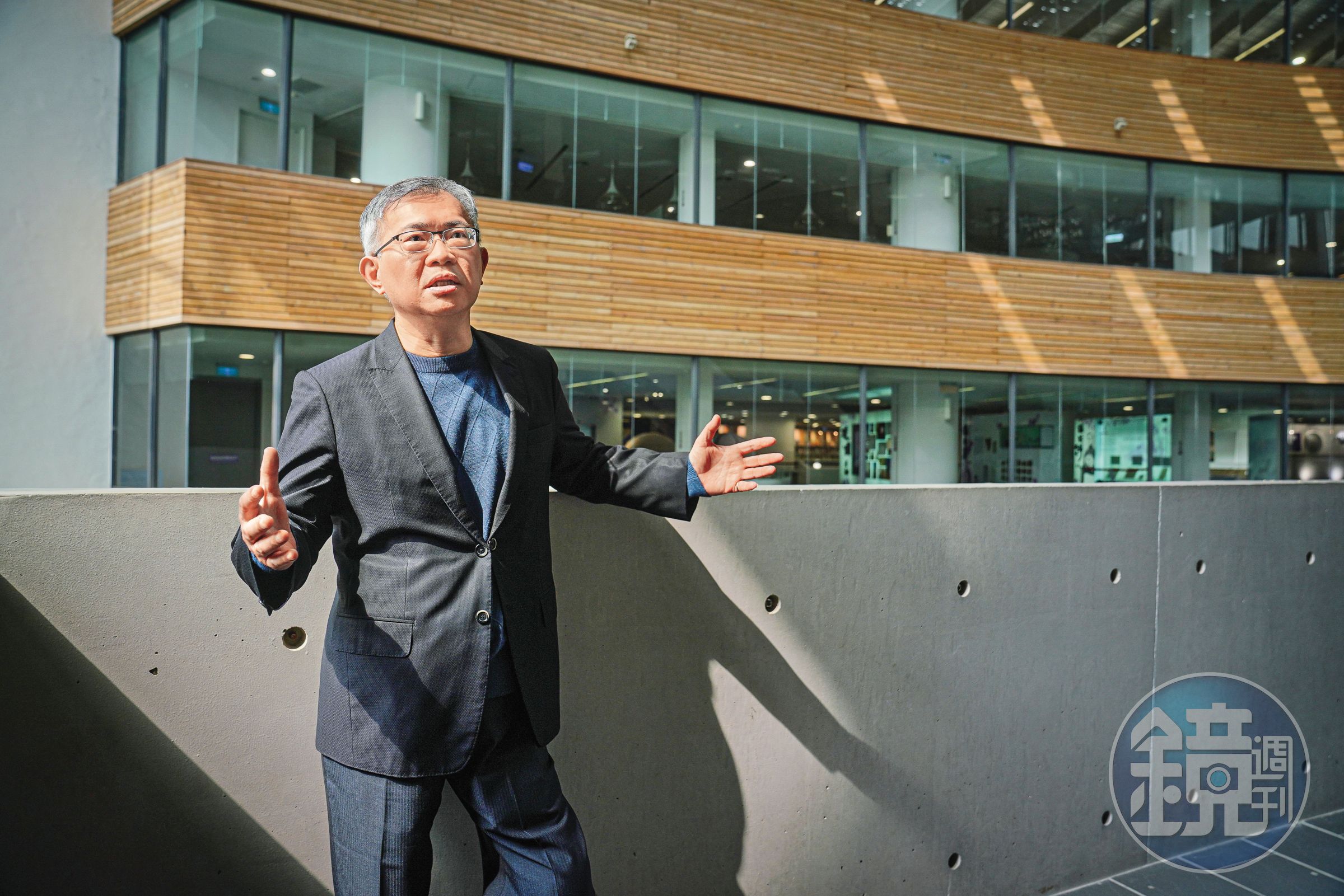 林哲群說，校務基金的獲利關鍵不在於押對方向，而是一套選股與風險管理機制。