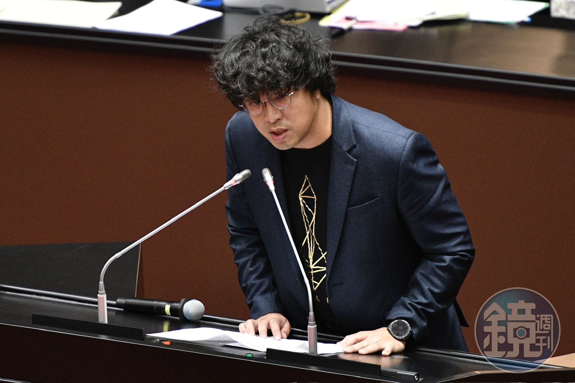 針對黃國昌偷拍風暴,立委沈伯洋回應了。(本刊資料照)