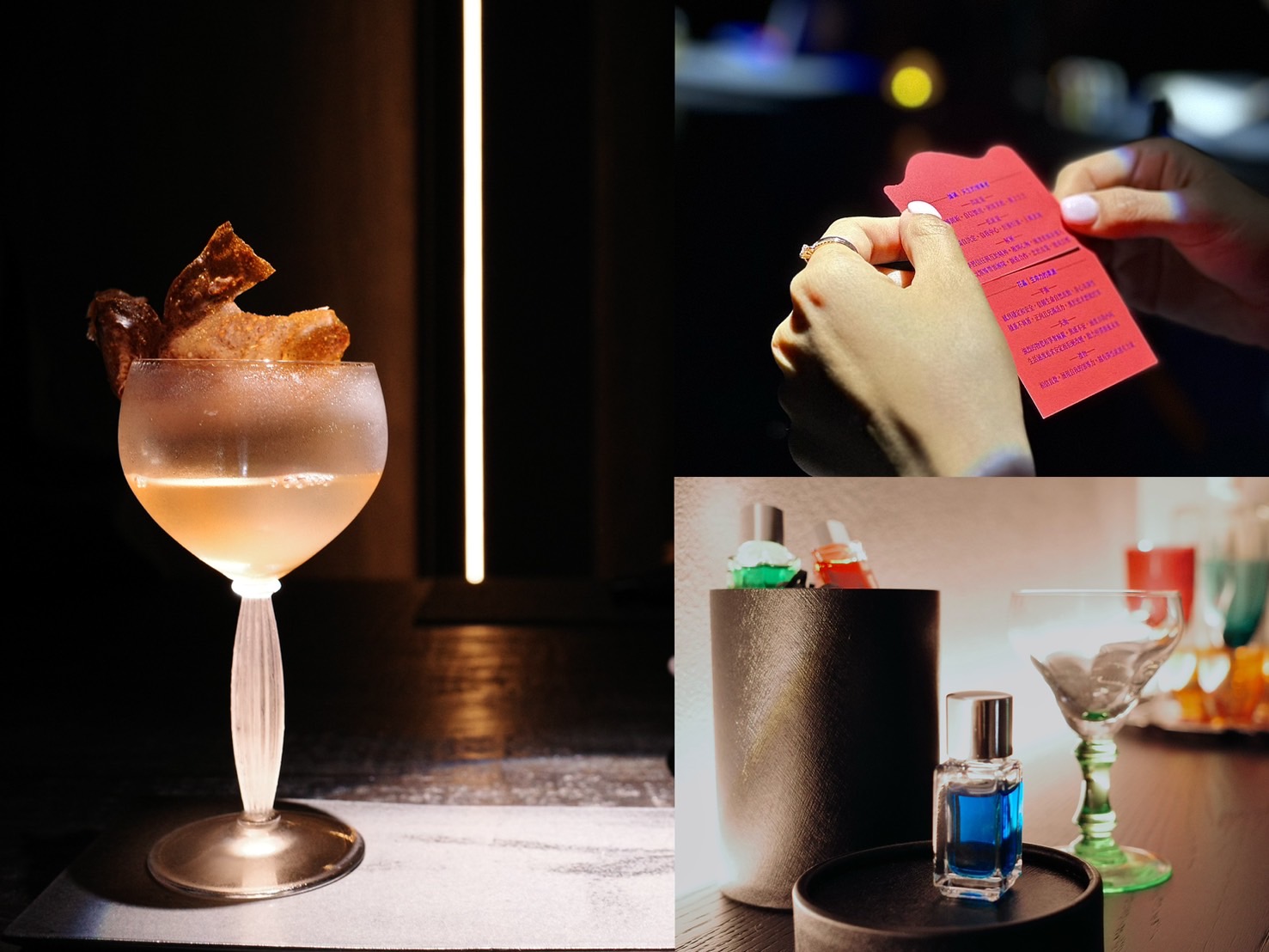 台北新型酒吧「LIT TAIPEI」打造出「沈浸式六感探索」體驗，讓身心靈藉由微醺被療癒。