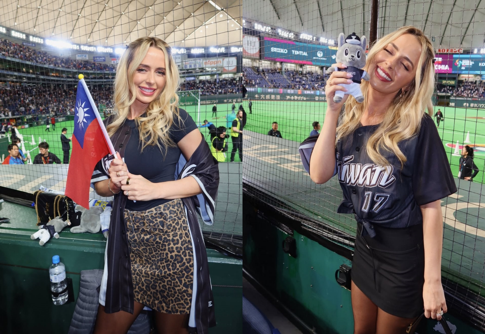 Stuart Fairchild的老婆Hannah將在4月來到天母棒球場為味全龍開幕戰開球應援。（翻攝自Instagram @hannafairchi）