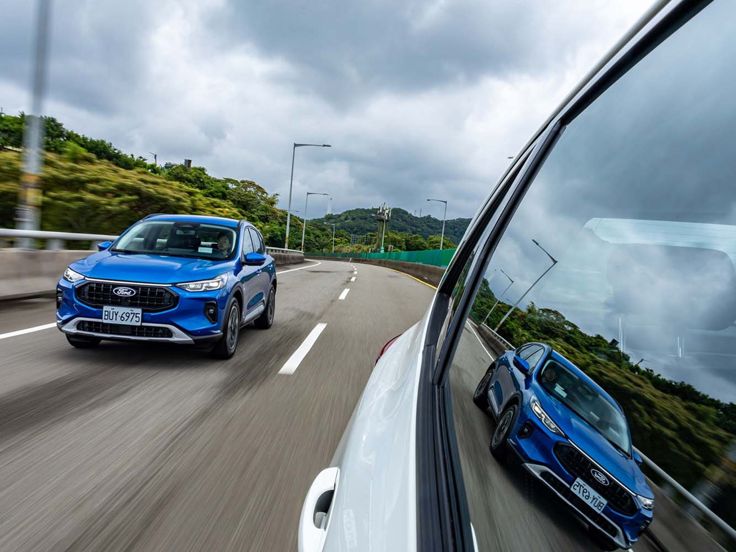 Kuga倒入「Ford Co-Pilot360TM Vision 2.2 全方位智駕預判輔助系統」，再次提升了Co-Pilot360系統。