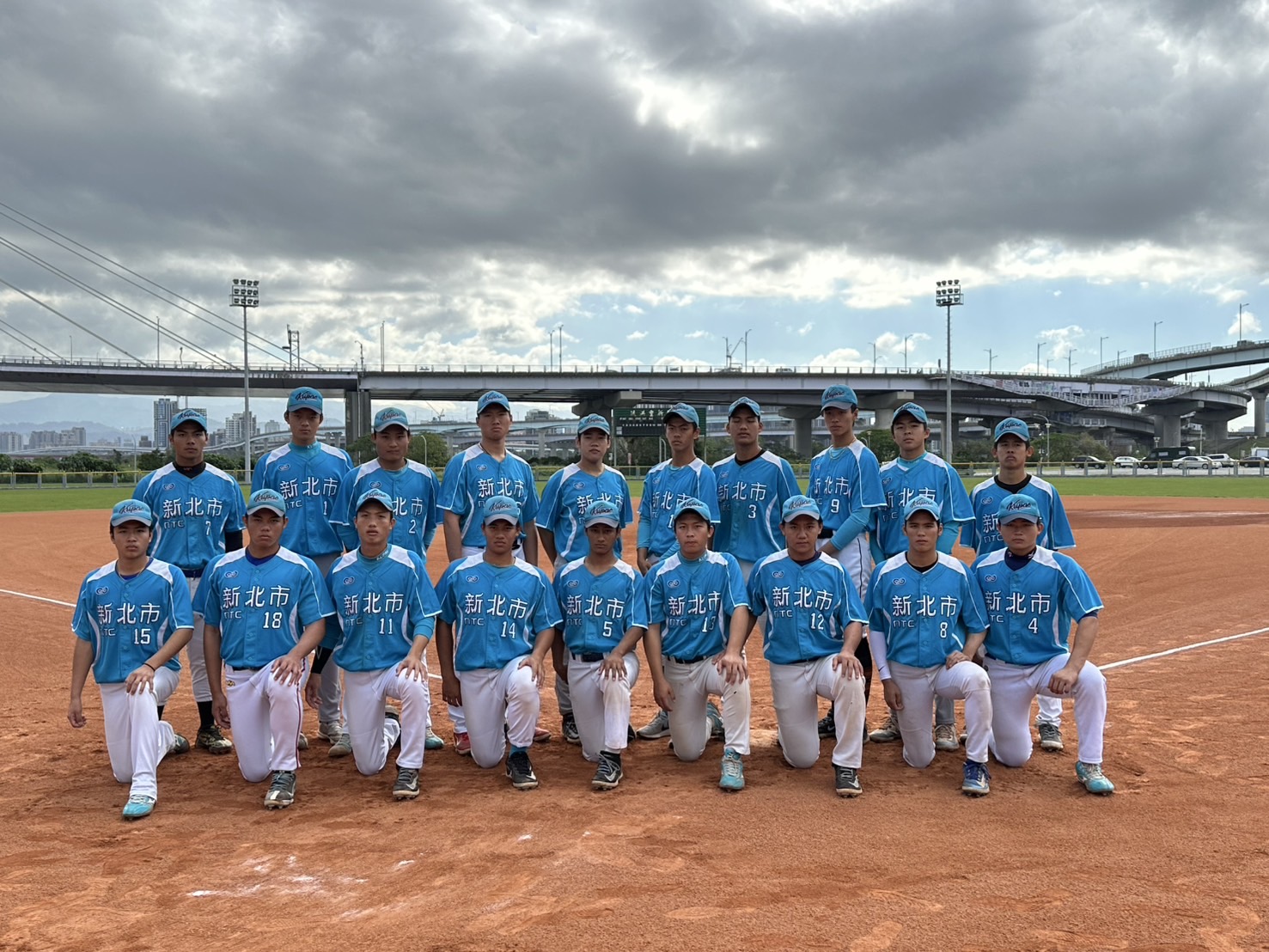 新北U18棒球邀請賽新北藍隊為6屆霸主，將挑戰衛冕。（新北市體育局提供）