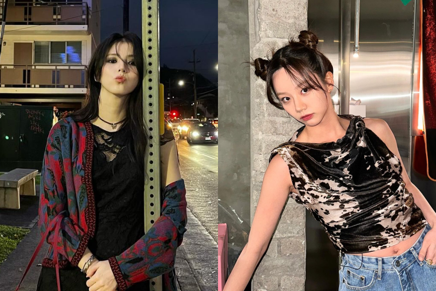 韓韶禧（左）今發布道歉文，除了向粉絲致歉，也認為用限時動態回酸惠利（右）不理智。（翻攝自韓韶禧、惠利IG）