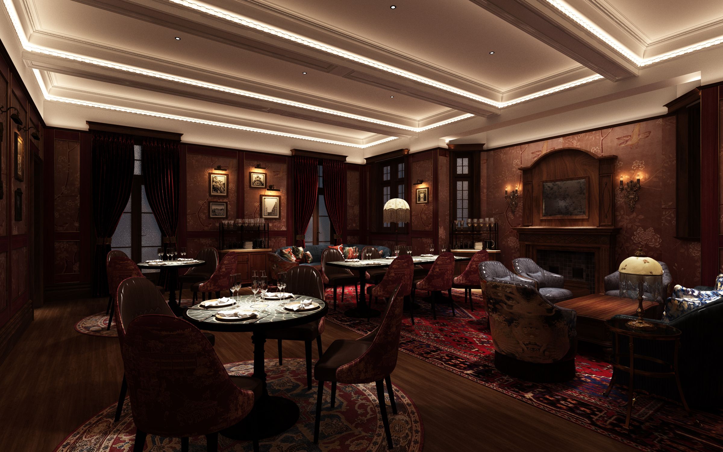 在Main Dining Room能享用新加坡星級名廚洪宋江操辦的特色菜單。(67 Pall Mall提供)