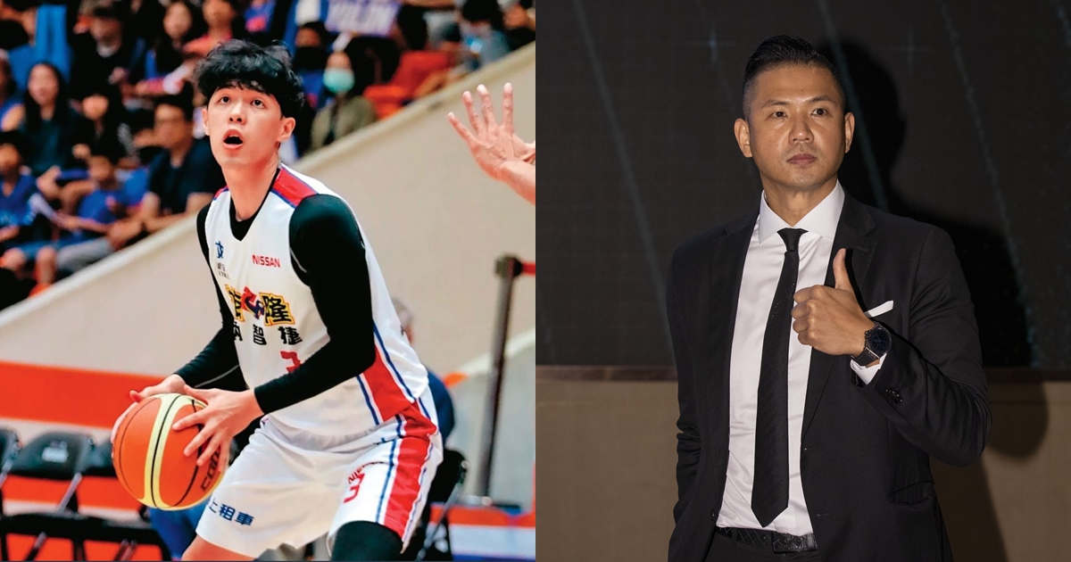 有球迷點名台籃夢之隊陣容,教練找來涉入性騷的陳建州(右)、涉嫌打假球的吳季穎(左)當然也在先發名單內。(翻攝自裕隆納智捷籃球隊臉書、本刊資料照)