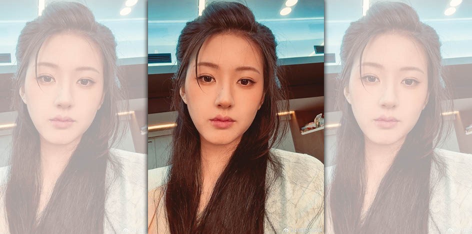 趙露思疑似被經紀公司壓榨而病倒。（翻攝自趙露思微博）