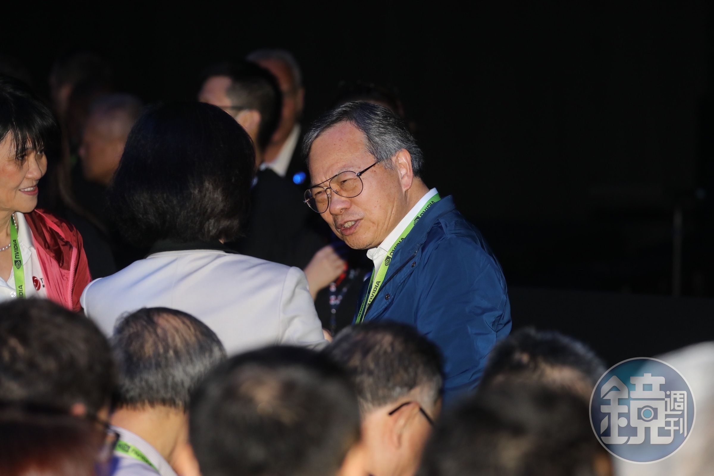 美超微執行長梁見後。