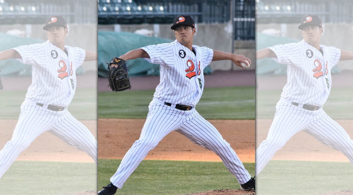 陳偉殷今天肩傷術後再次先發主投，可惜吞下獨聯首敗。（翻攝自陳偉殷臉書粉專）