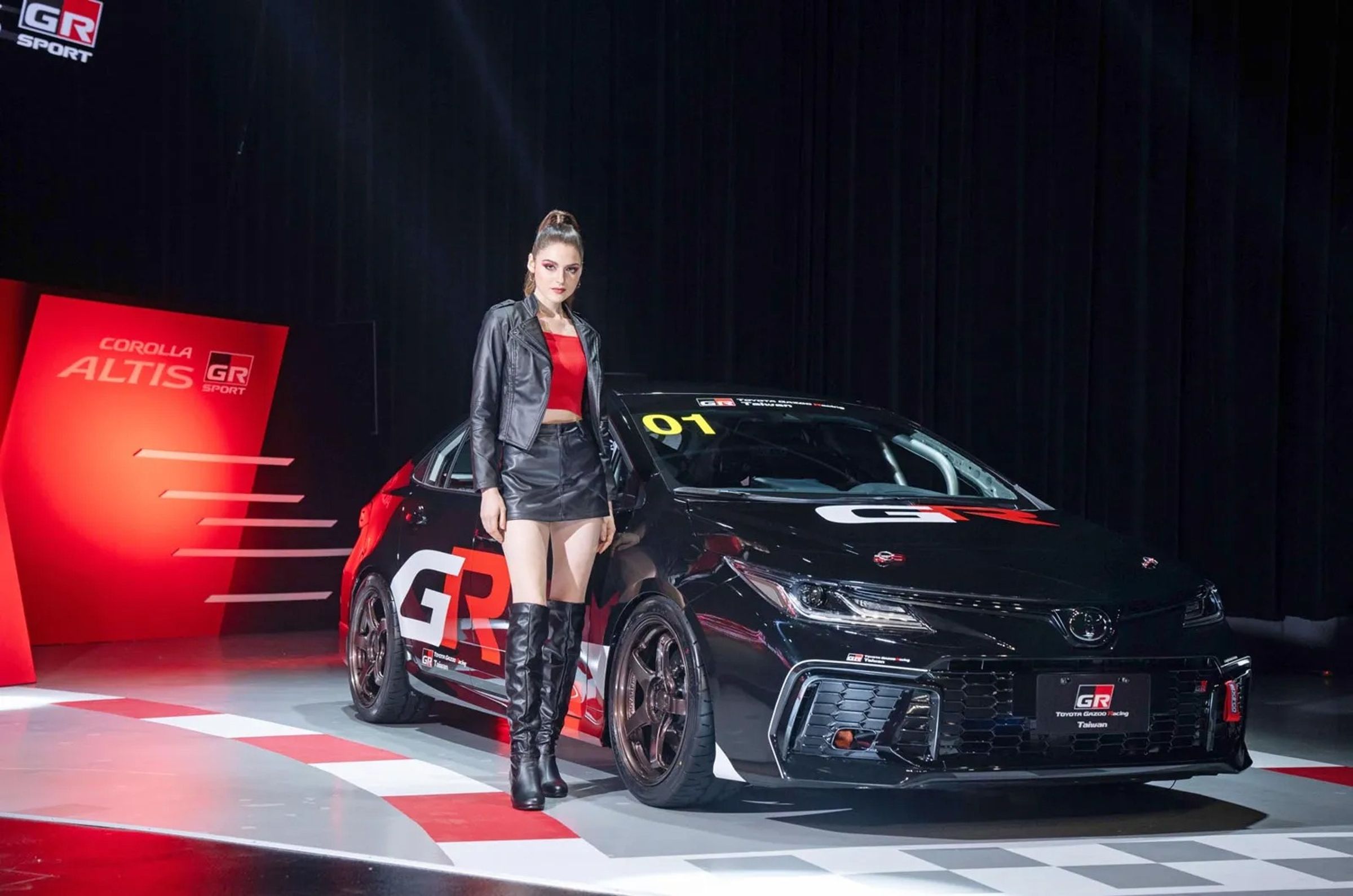 以COROLLA ALITS GR SPORT打造的統規賽賽車。