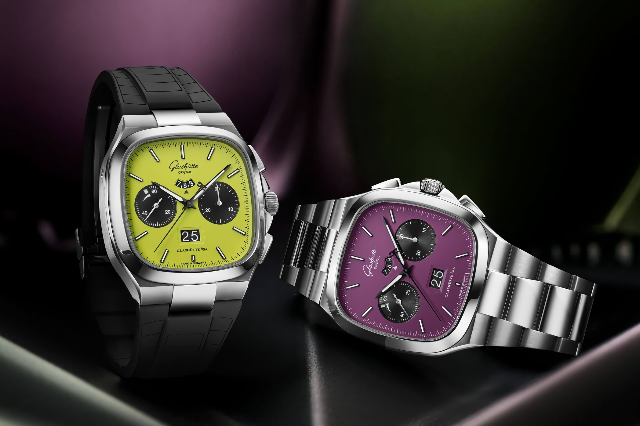 新錶2025／懷舊與叛逆的對話！GLASHÜTTE ORIGINAL Seventies Chronograph Panorama Date 限量版