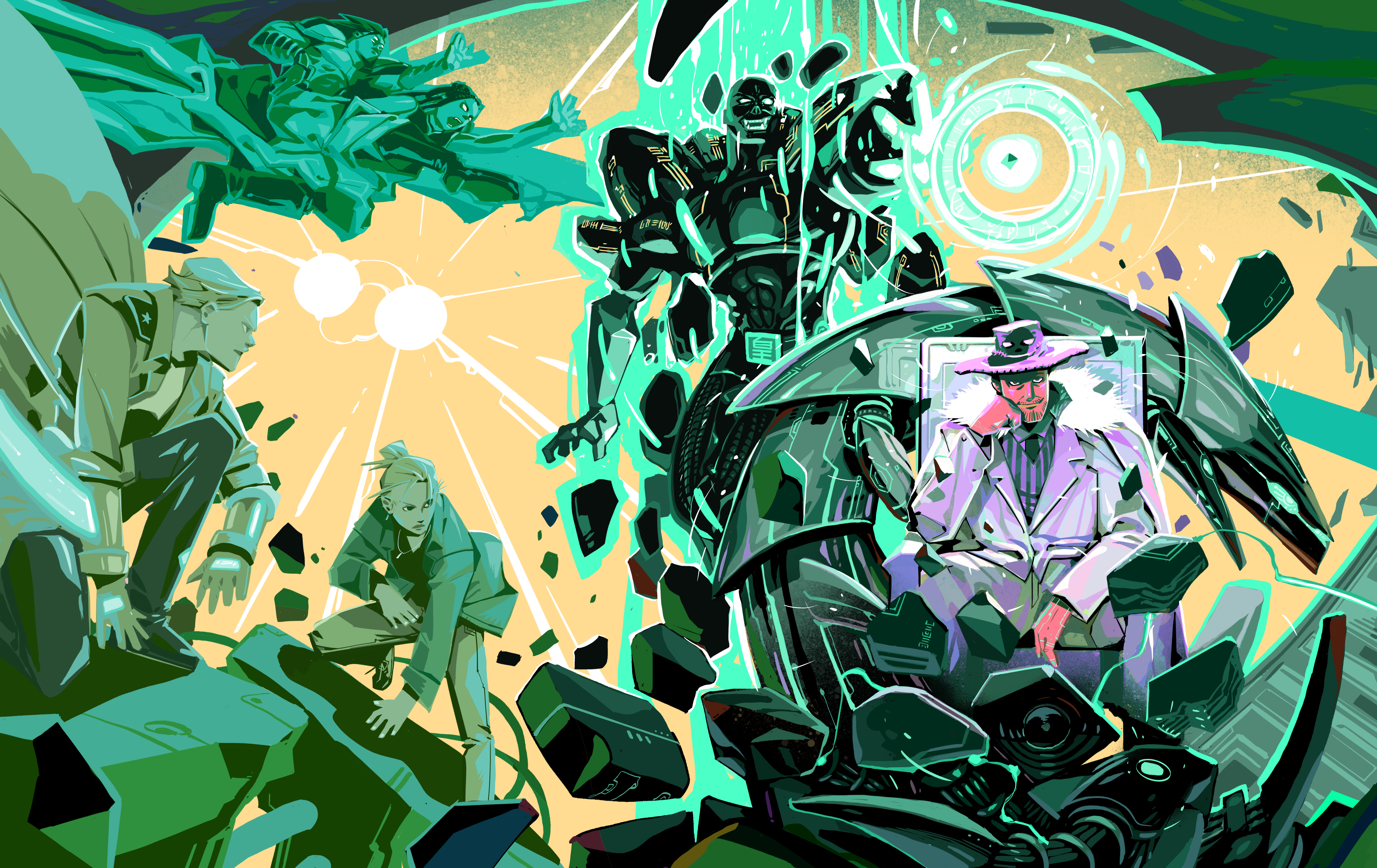 《墨世曙光》以全新世界觀詮釋神話人物。（光點吉樹提供）