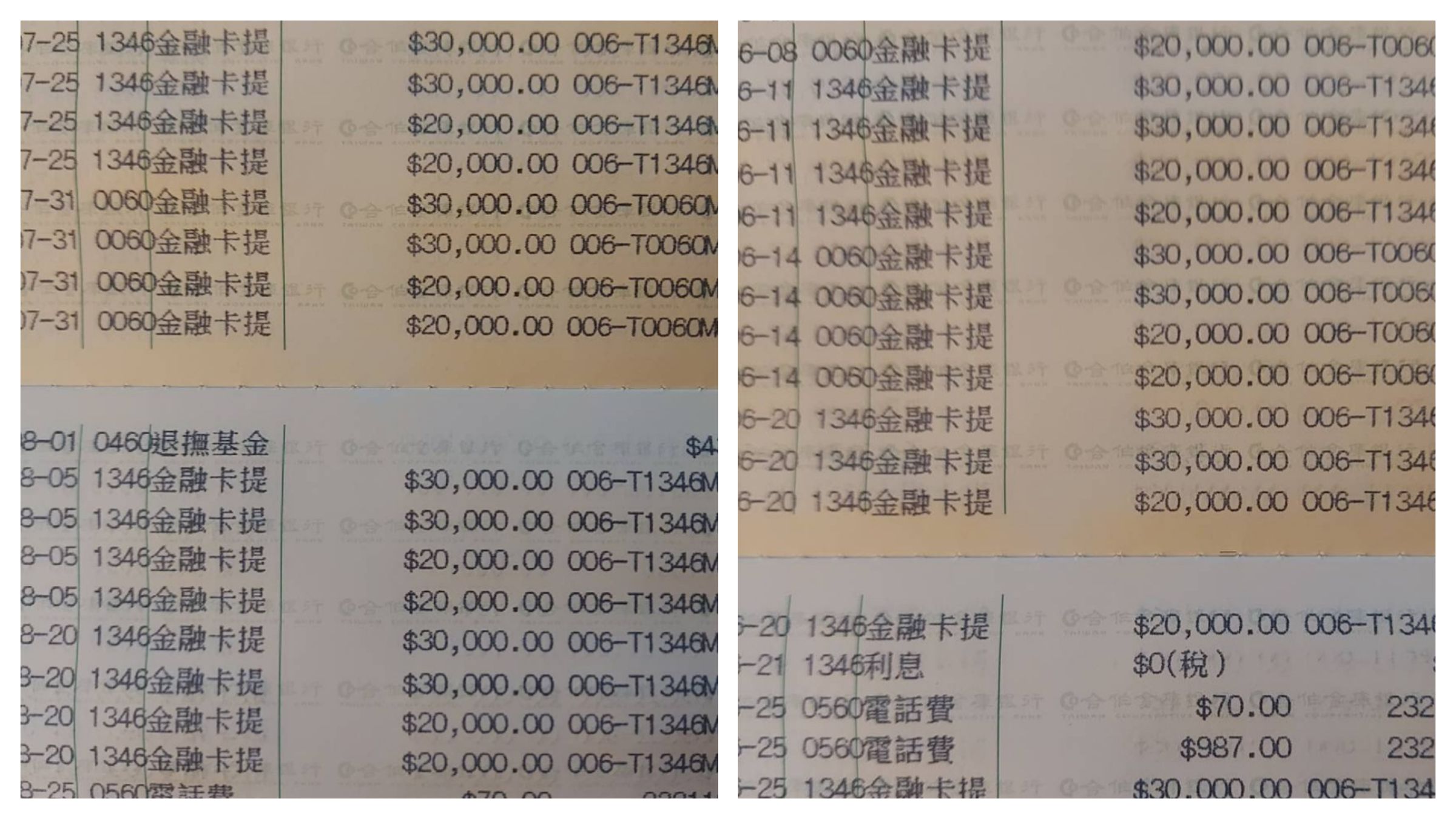 陳佩琪秀出存摺,卻引來不少網友質疑。(翻攝自臉書@陳佩琪)
