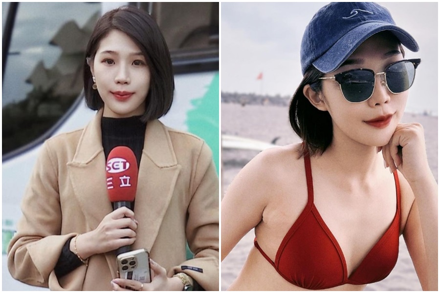 美女記者馬郁雯爆出柯被搜到隨身碟密帳，掀起關注。（翻攝自馬郁雯IG）