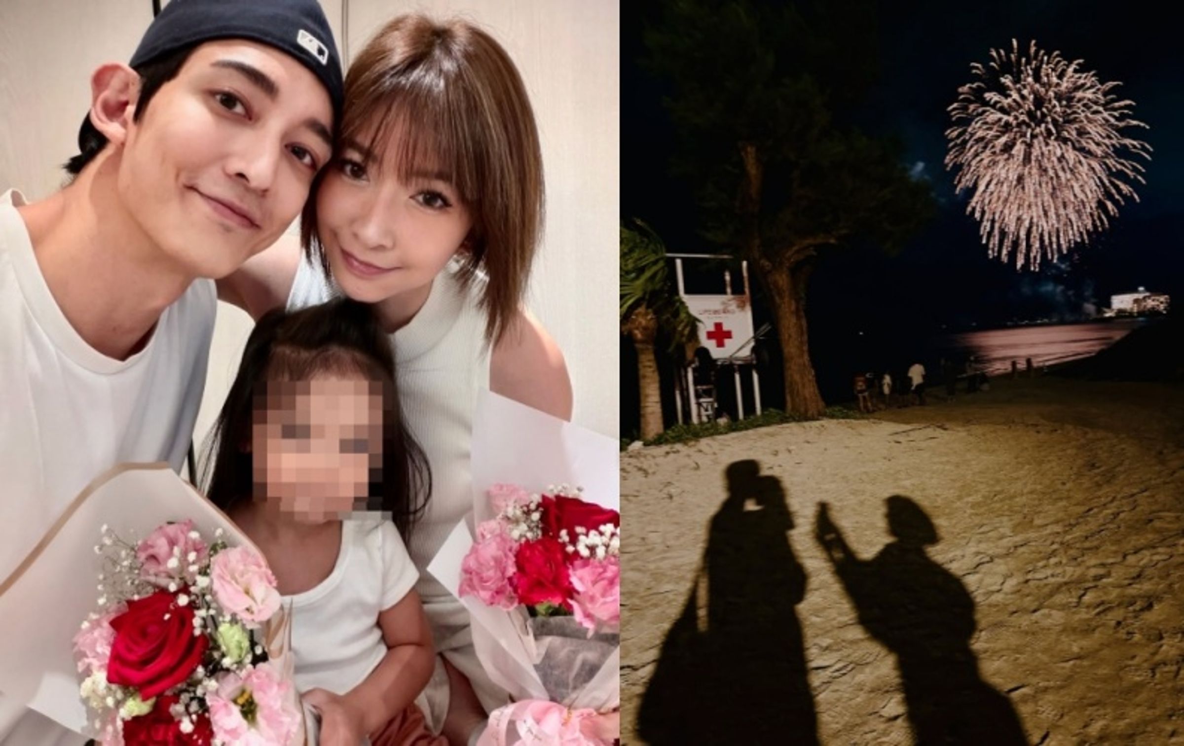 王家梁與許維恩的3歲女兒忒忒近日迎來開學第一週,卻在第3天爆發嚴重的分離焦慮。(翻攝自instagram/chialiangwang)