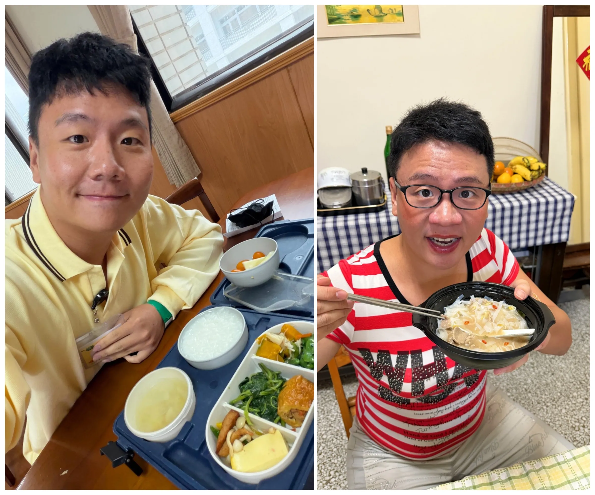 阿翰大腸鏡檢查的分享貼文，讓粉絲隔天就去預約大腸鏡，才得以及早發現癌症，趕快治療。而阿翰也為粉絲獻上溫暖的打氣。（翻攝自臉書）