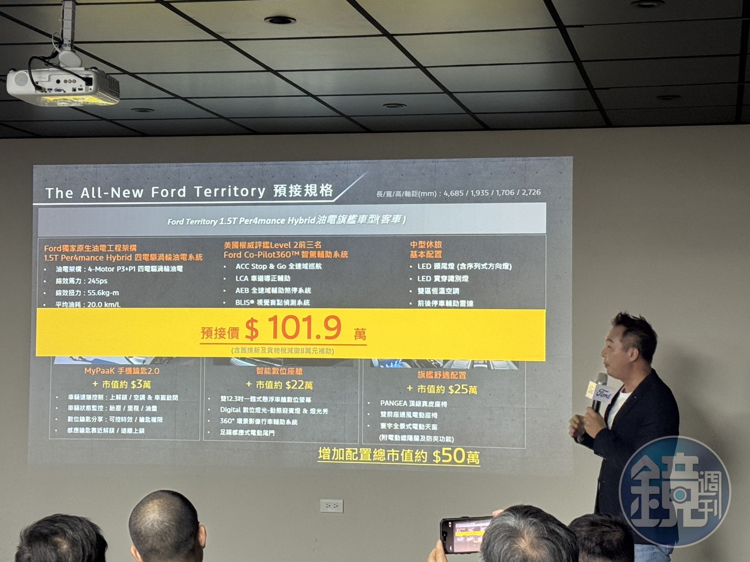 福特國產油電新休旅Territory超殺登場。