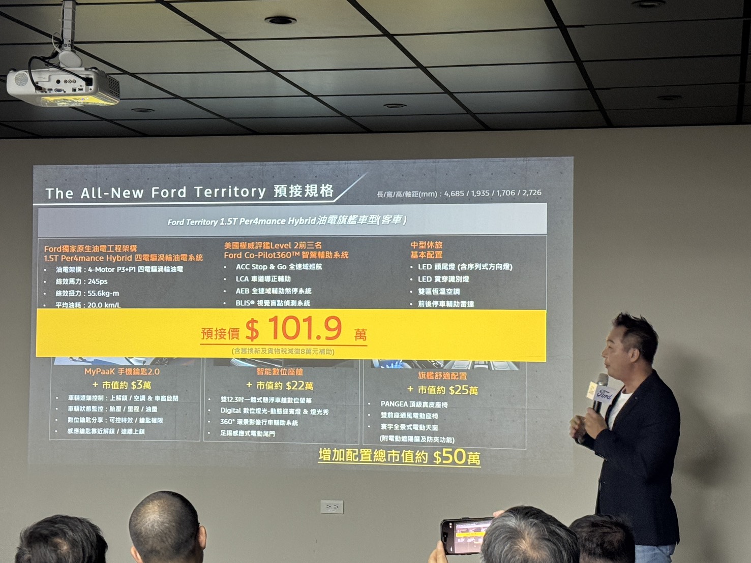 福特國產油電新休旅Territory超殺登場。